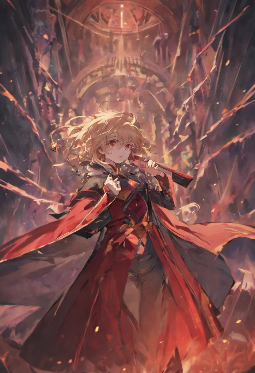 melhor qualidade, 8k, poster, Camada Light Novel, manga, 1 garota, matador de vampiros. Escrito "Dracula's Killer".