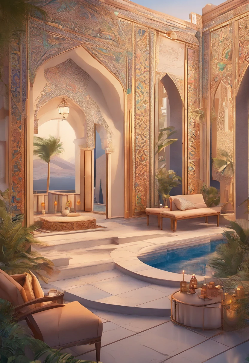 (masterpiece), best quality, expressive eyes, perfect face, Arabian, details, party,Birthday party, with mother and men surrounding her, Hijab, big titts, full body massage Dubai UAE,  birthday party , dress short,table, standing,  , ,strapon on cockold, wife's and a husband, with out clothes,