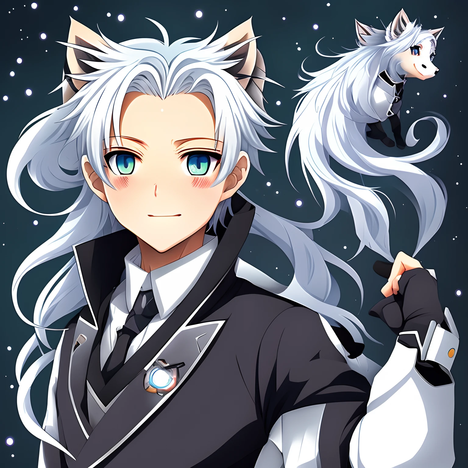 personification　Silver Fox　animesque