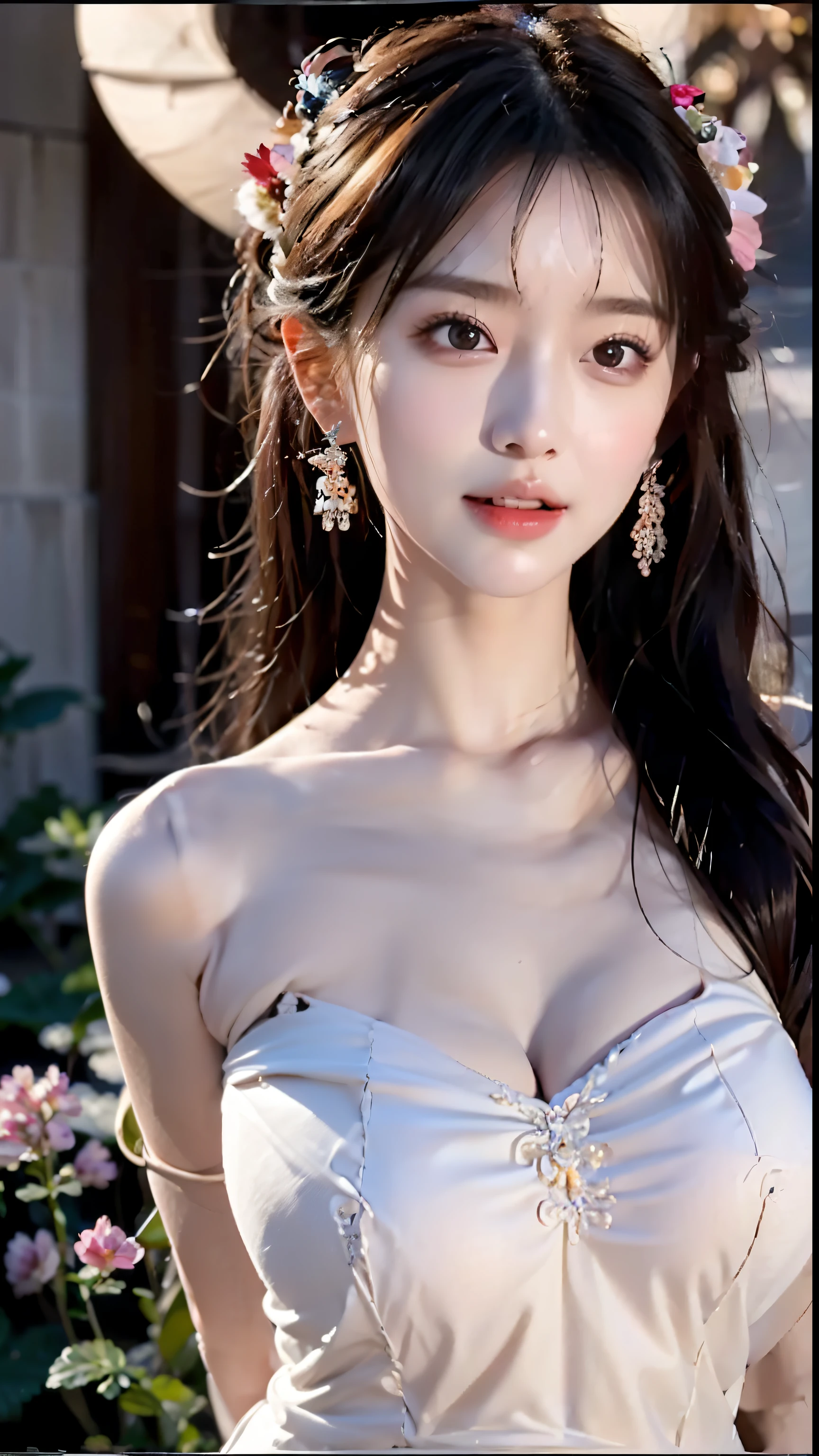 masterpiece, best quality, (realistic, photo-realistic:1.37), 8k, an extremely delicate and beautiful, amazing, finely detail, official art, absurdres, incredibly absurdres, huge filesize, ultra-detailed, extremely detailed, beautiful detailed girl, 1girl, (perfect female figure), full body, middle breasts,
