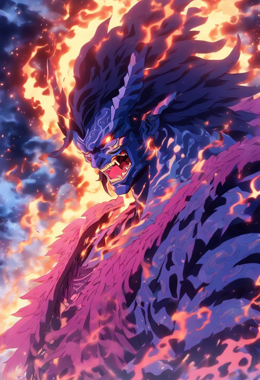 (((Susanoo))) best quality, ultra-high resolution, 4K detailed CG, master piece, Japanese God, sky, Japanese mythology, aesthetics, ((Standing pose)), Beautiful image, centered on screen, full body