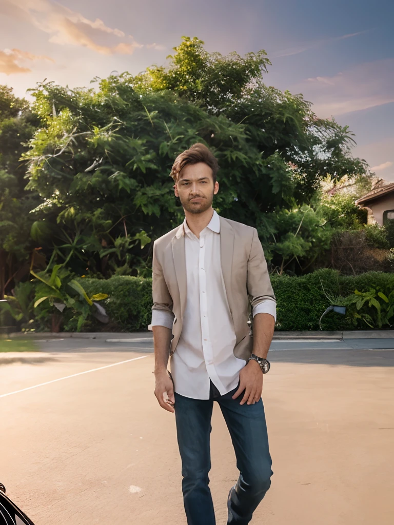 Create an ultra realistic image image in high quality real image  With real estate face