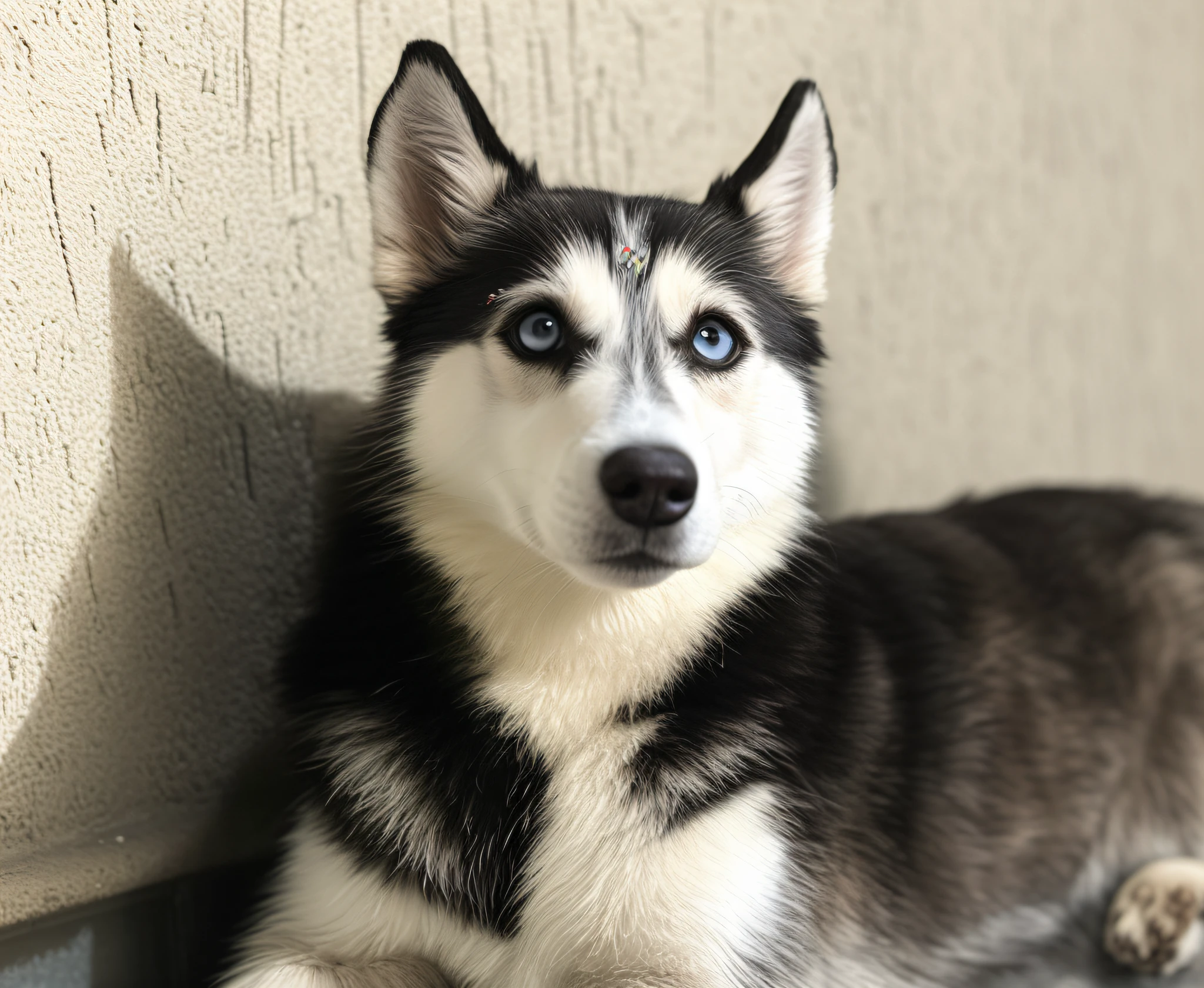 Happy Birthday to a happy furry baby, 4K HD Resolution, High quality image, award winning image, National Geographic picture with grainy background, award winning image, award winning image, hyperrealistic, high resolution, very detailed, award winning image, very detailed, HD Quality