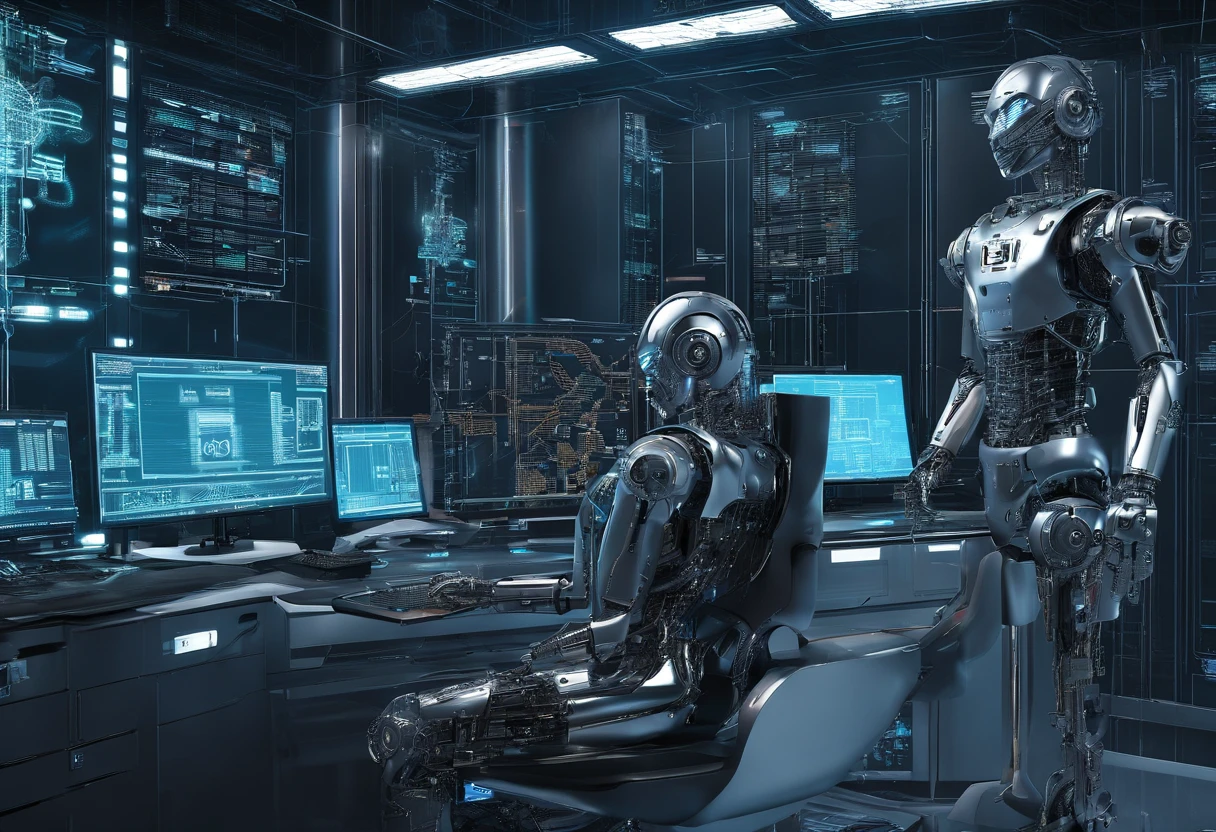 Officials, computers, Cybercriminals