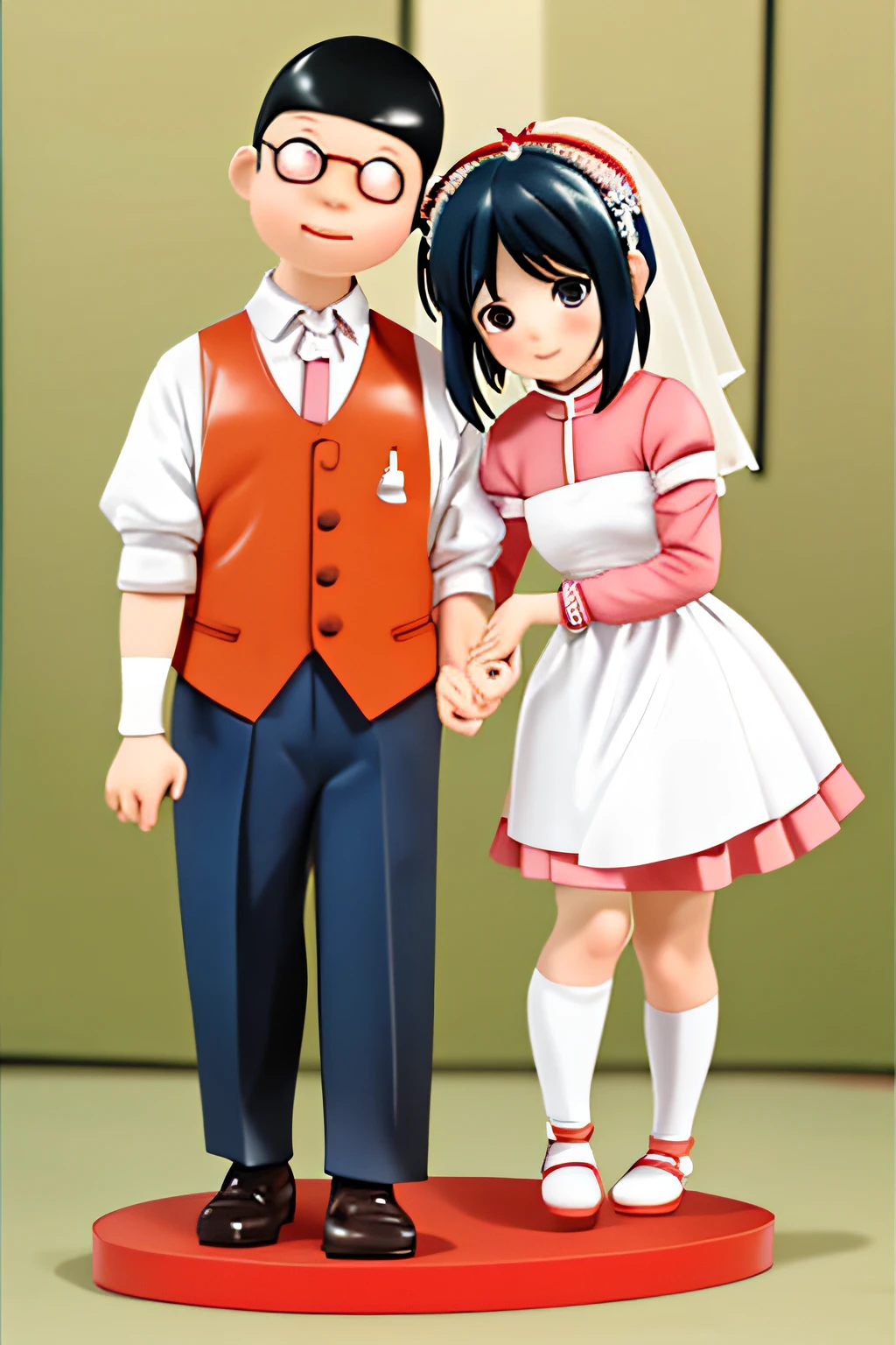 Crayon Shin and Cherry Maruko get married