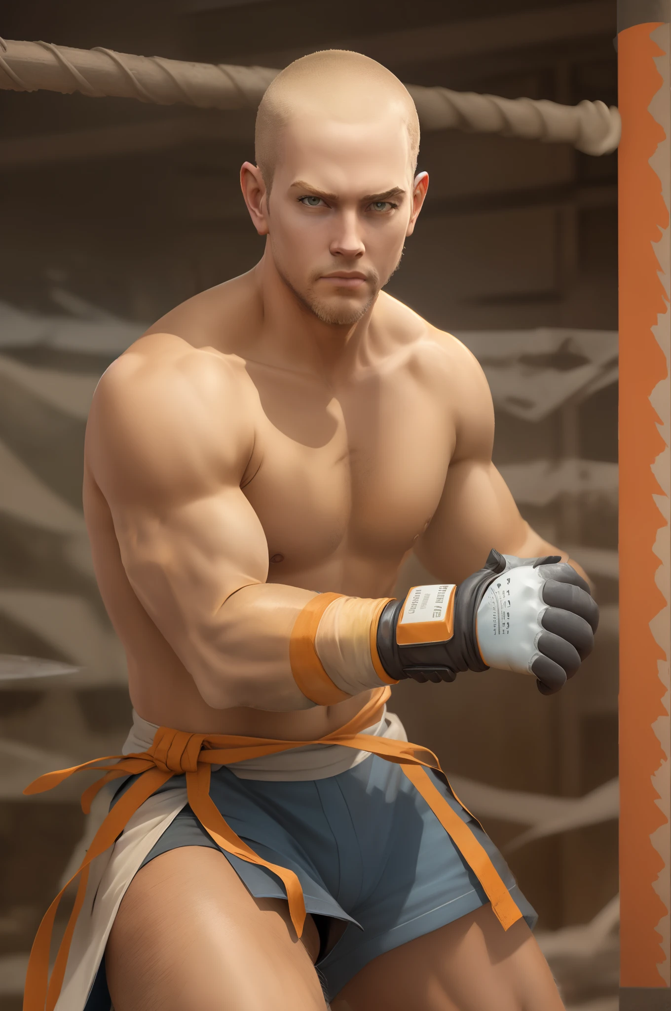 Gloved hands, fix hands, blend in with character