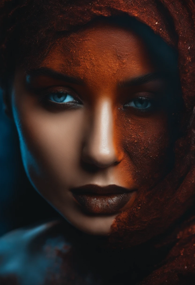 ashes in the shape of a human