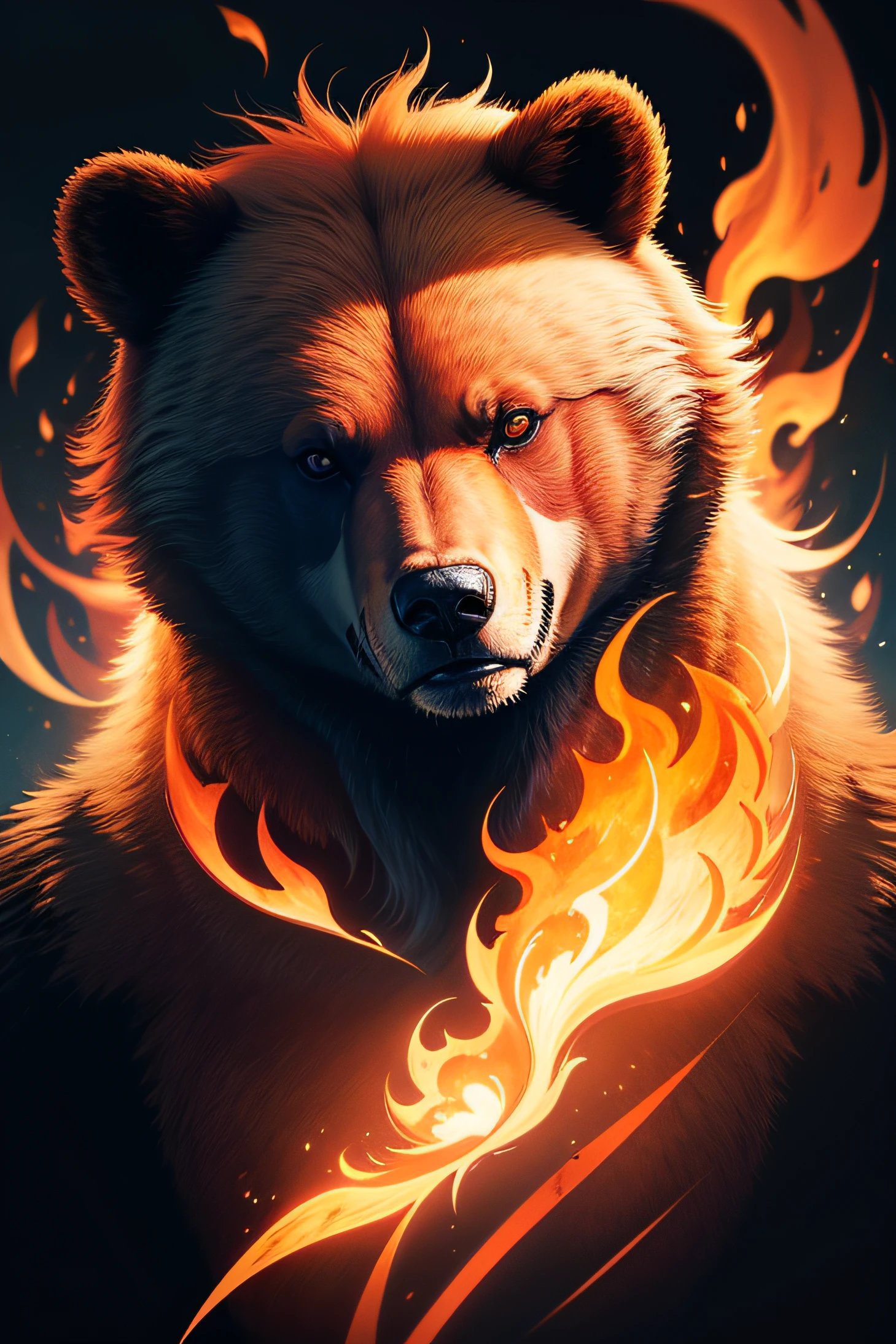 Flaming Bear