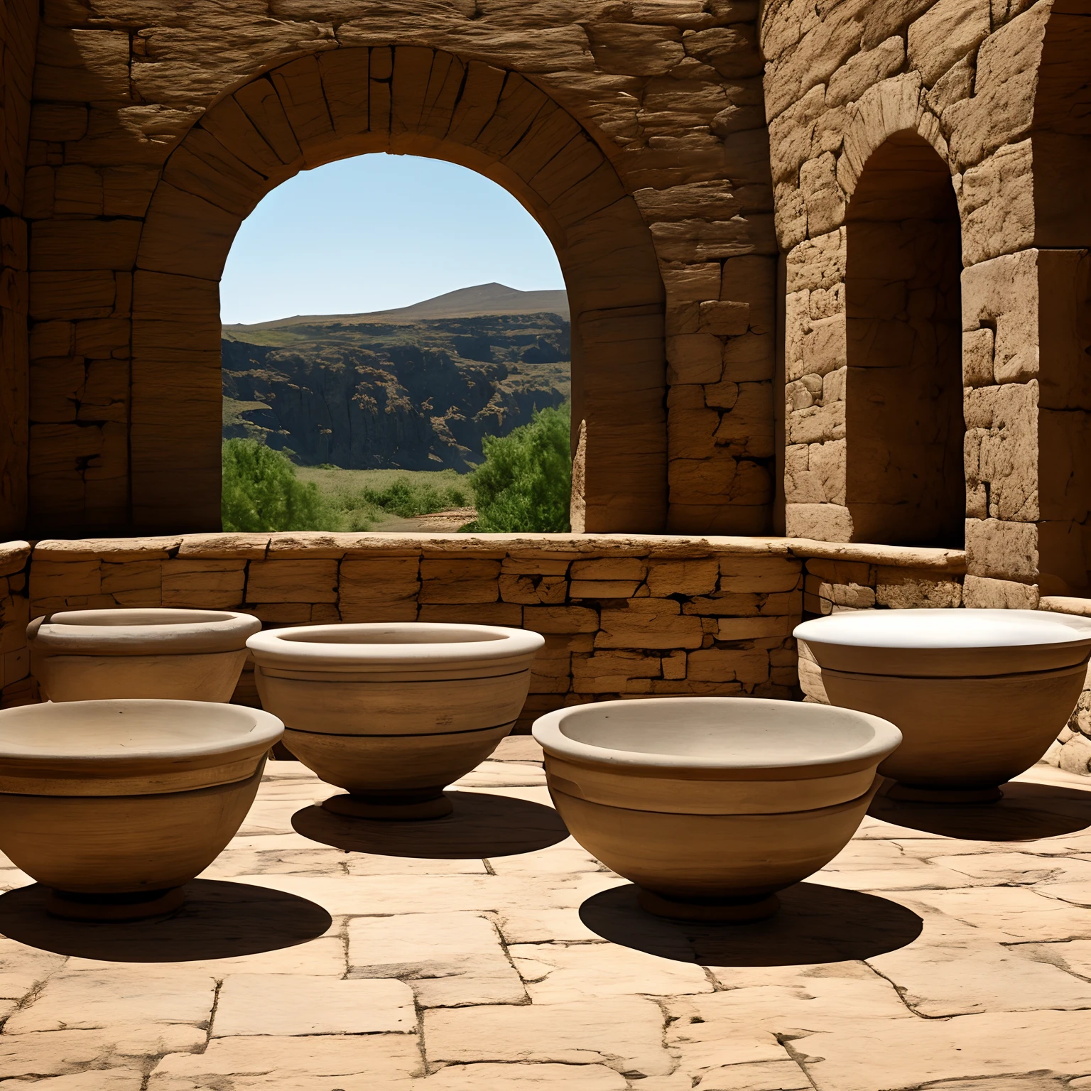 The seven bowls mentioned by the prophet John in Revelation