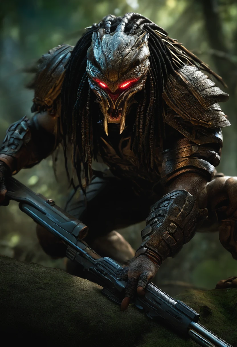 predator,Advanced Weapons, assasin, wildboar head