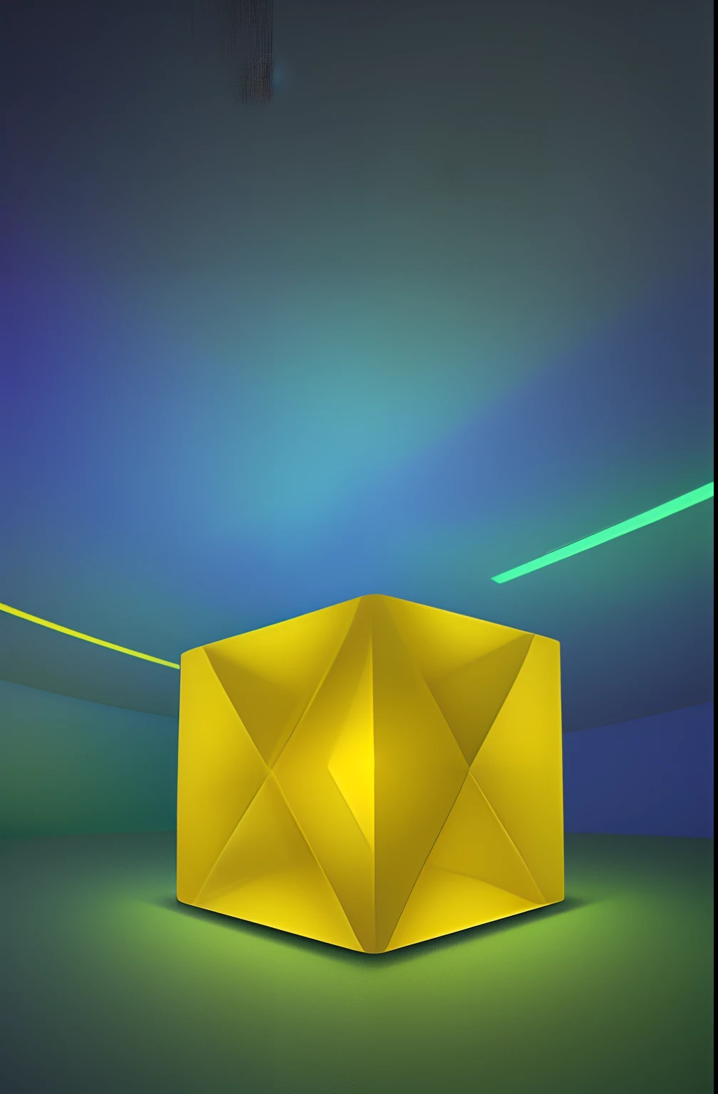 A cube,abstract,geometric shape,colorful,shiny surface,sharp edges,3D rendering,high resolution,striking,mesmerizing design,vibrant colors,warm lighting,neon lights,vividly illuminated,glowing atmosphere,meticulously detailed,precise symmetry.

Be aware of:This theme describes an abstraction、Vibrant cube graphics，The picture has vivid geometric shapes and colors，The surface is smooth and has sharp edges。Use high-resolution and precise symmetrical 3D rendering techniques to create a stereoscopic feel。Use warm lighting effects and neon lights on the screen to add vitality。The focus is on the precise handling of details，Make the picture look detailed and attractive。The overall color is bright and rich，Let the audience feel shocked and immersed in the design of the cube。