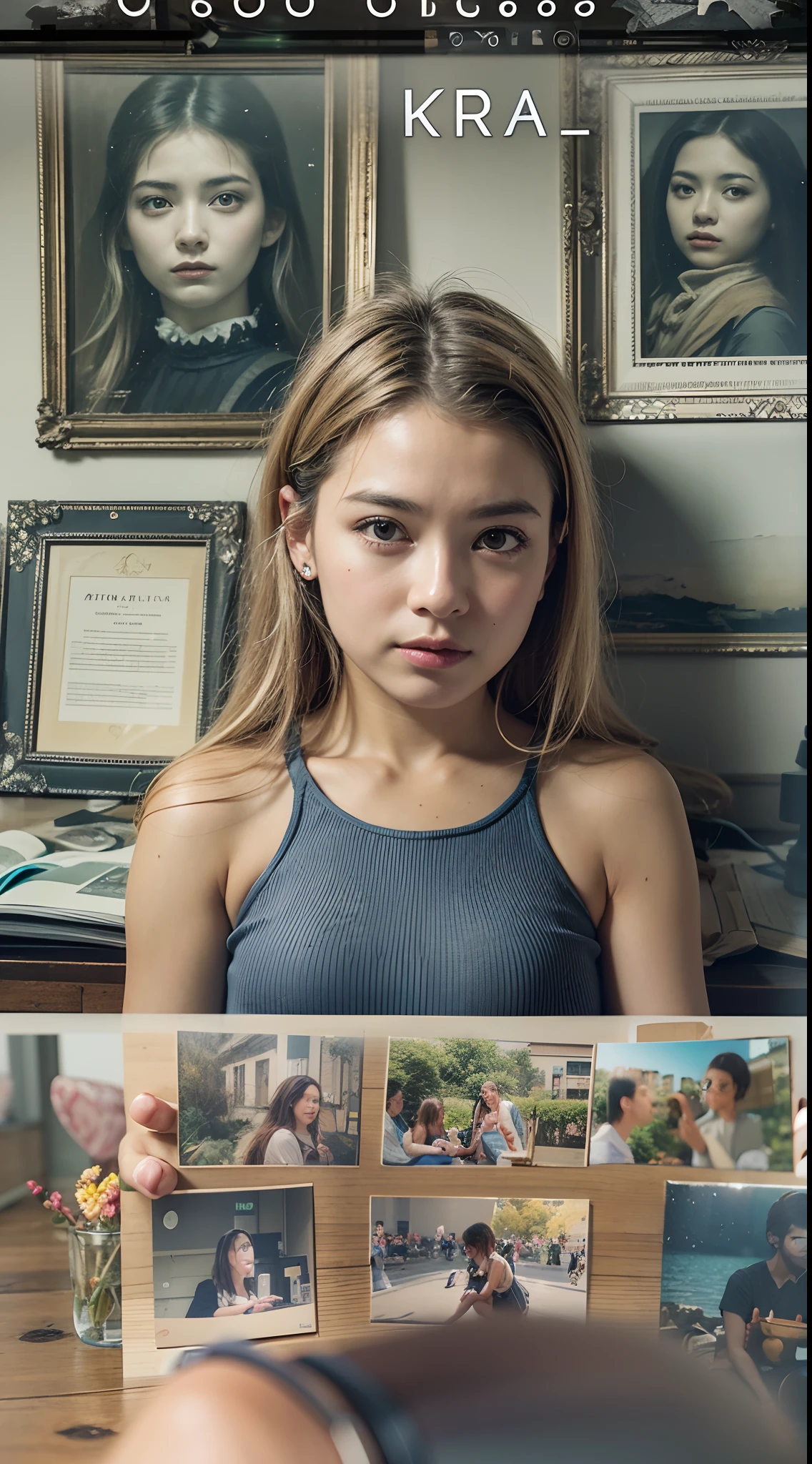 (alta qualidade,8k,Altas,master part:1.2),ultra-detalhado,(Realistic,fotorrealista,photo-realistic:1.37),retrato,menina adolescente,Sardas,longos cabelos ruivos,olhos castanhos brilhantes,pintura digital,foco nítido,art-station