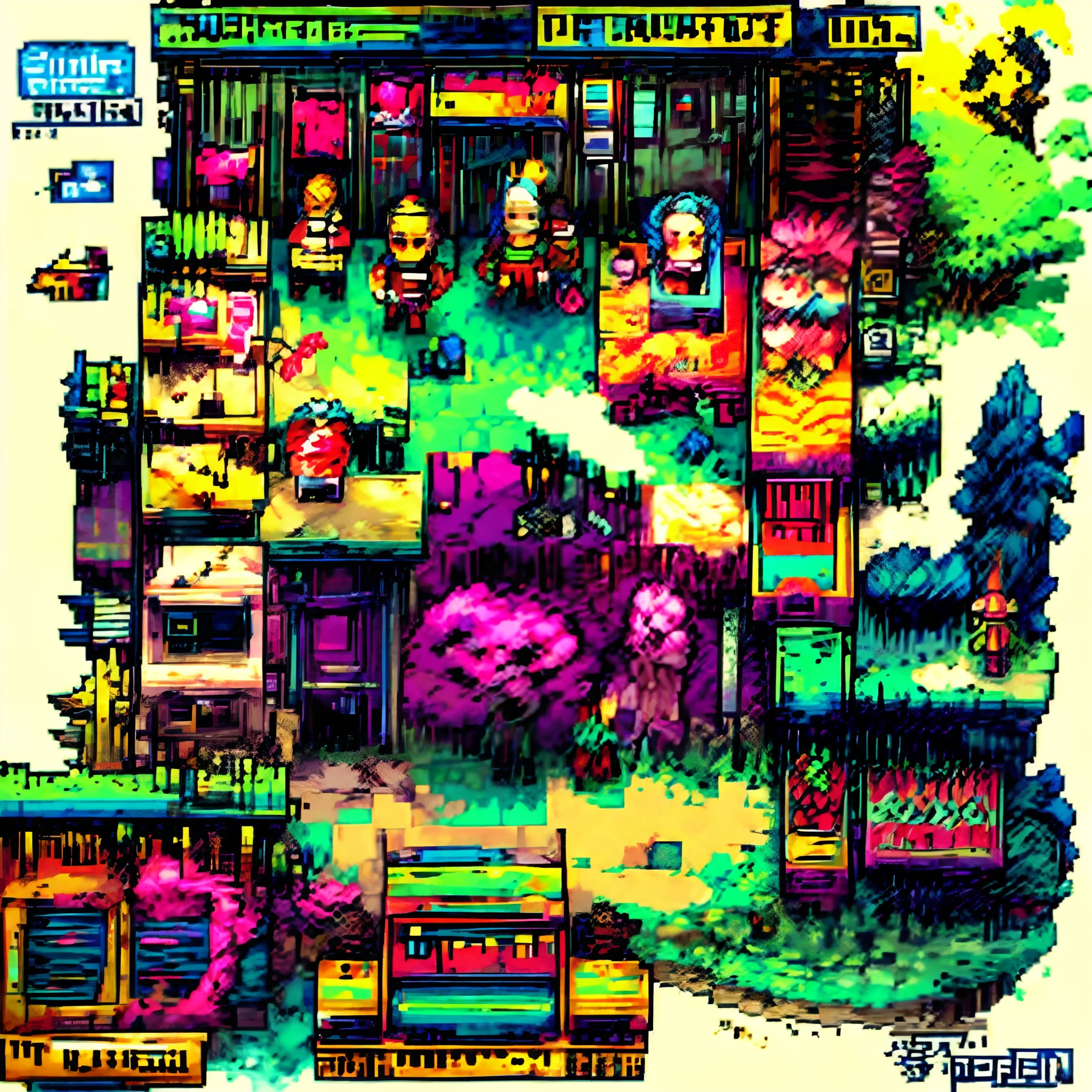 Pixel art, Game Items, Game Materials, Game Weapons, Colorful stuff, etc.