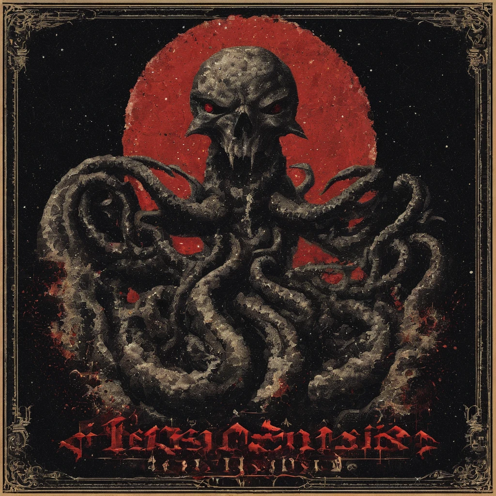 <lora:DEATH_METAL:1.3> deathmetal forest