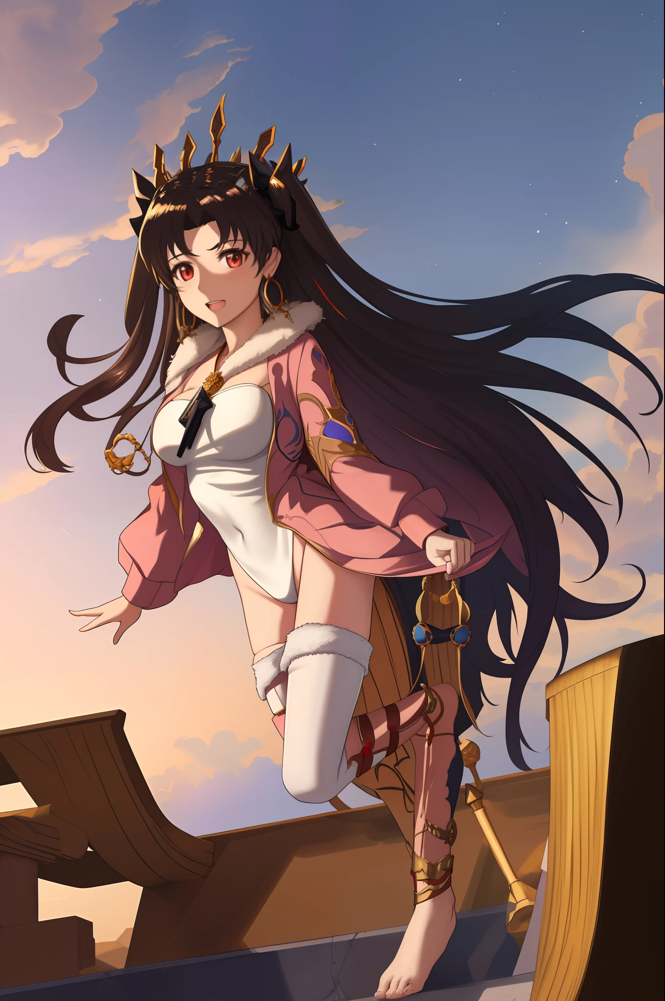 masterpiece, best quality, CG, wallpaper, HDR, high quality, high-definition, extremely detailed, ishtar,