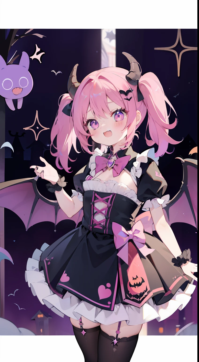 score_9,score_8_up,score_7_up,score_6_up,source_anime, shiny, shiny skin, <lora:wagashi-lyco-pony:0.8>, <lora:MeMaXL_V3:0.8>,
in front of the door stood a (succubus) holding a candy basket filled with jack-o-lanterns, dressed in Imp (sailor suit) style, His flat chest was bandaged. Her suspenders were adorned with lace trim and a small bat sticker on her boyish face added to her cute, mischievous charm. She had a (devilish tail and wings), (brown-gray shoulder-length hair), a charming expression with her fingers on her lips, There was a faint pink flush on her cheeks.