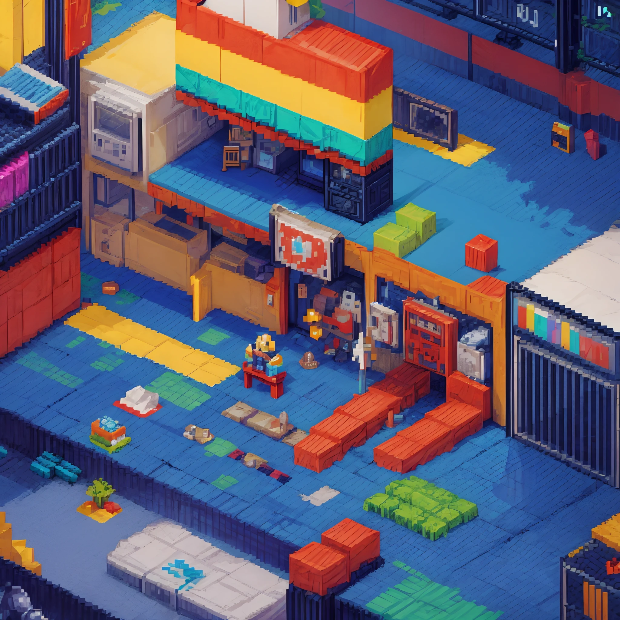Pixel art, Game Items, Game Materials, Game Weapons, Colorful stuff, etc.