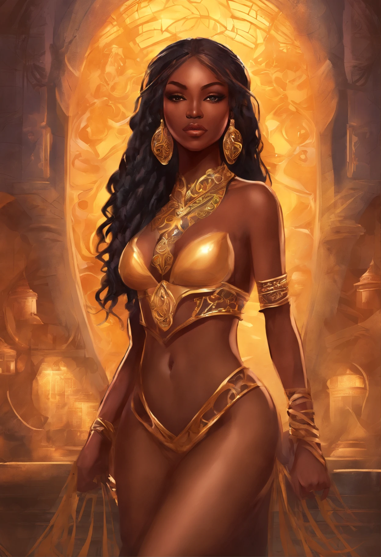 John persons style. Black. African. Dark skinned bimbo. Big lips and thin nose. Giant tits athletic body stripper body tall high heels blonde micro braids and gold jewelry at the night club bimbo thick ass and tits full body wide hips big booty round butt