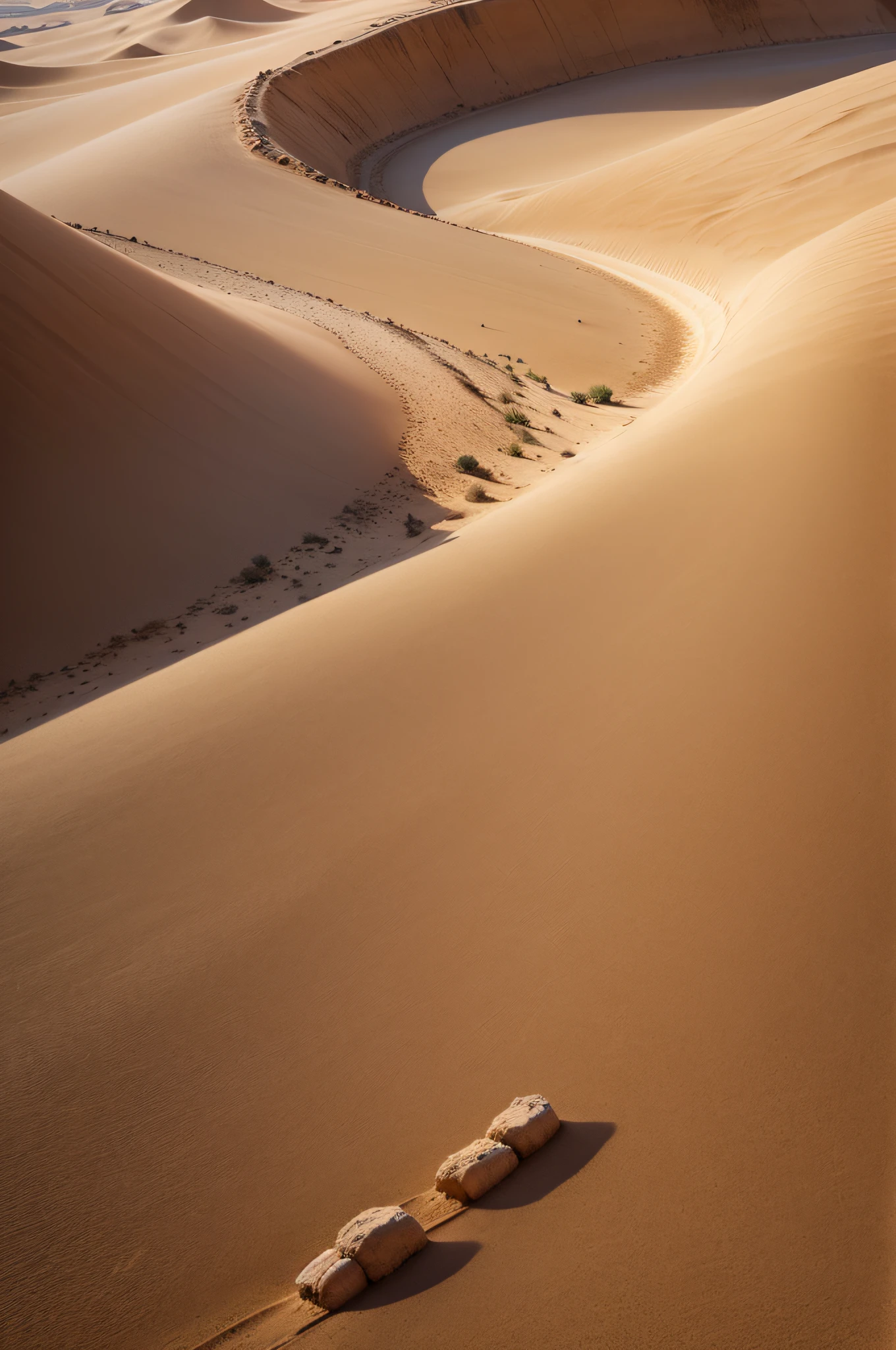 tierra agrietada en un desierto desierto con textura de grano seco y rajadas, grietas