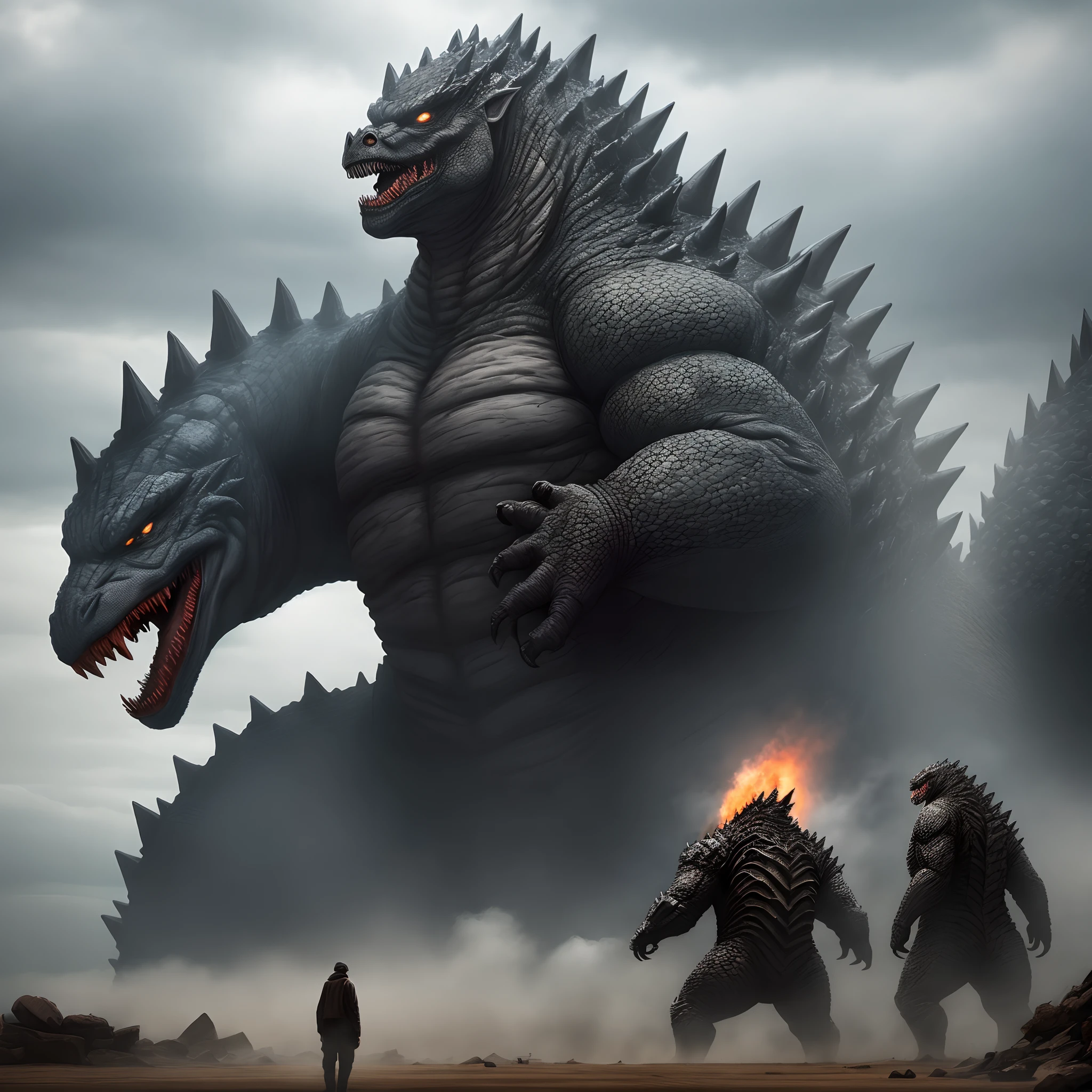 A monster that seems to be stronger than Godzilla