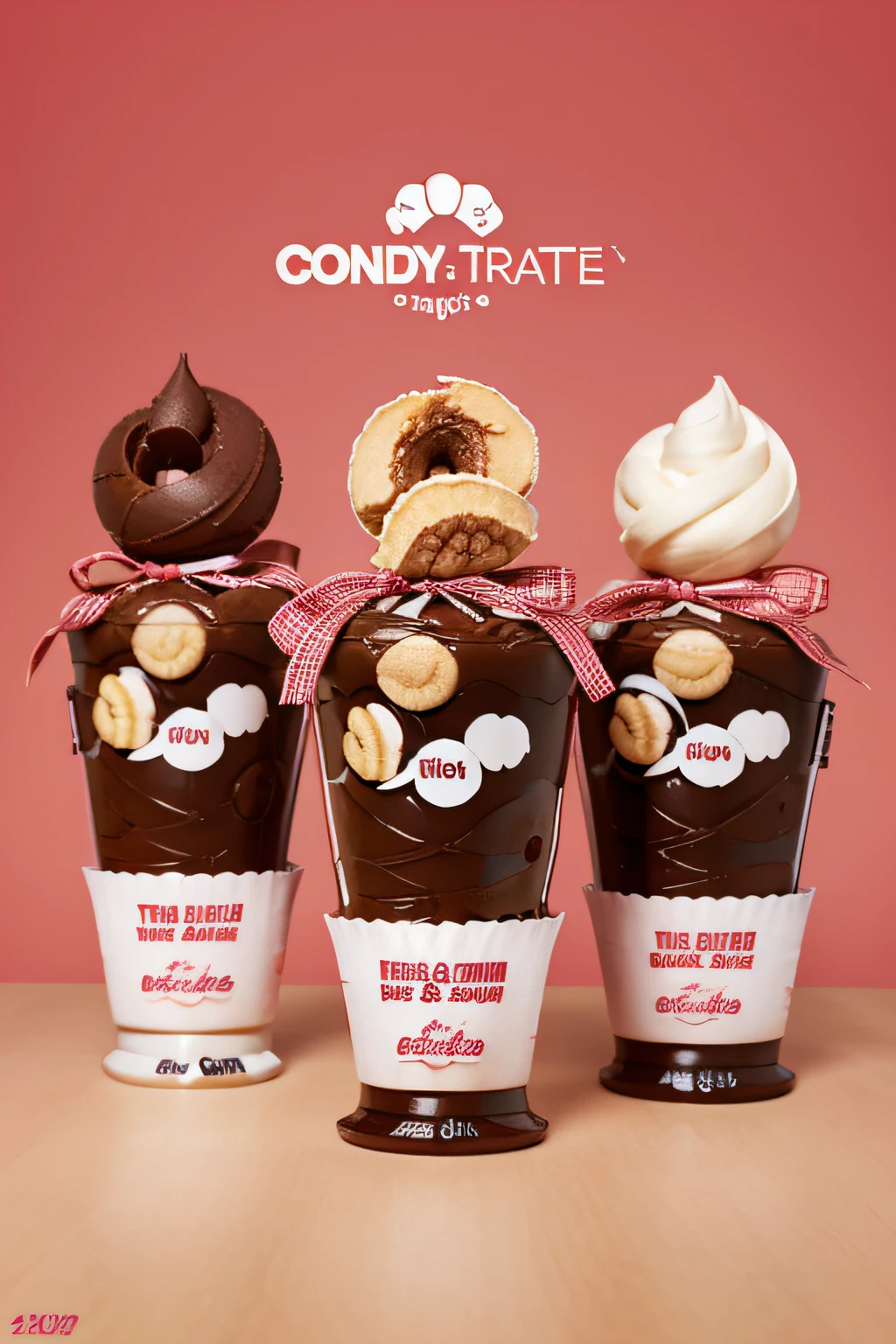 Become a designer. Create a logo for the Confectionery "Three Nuts"