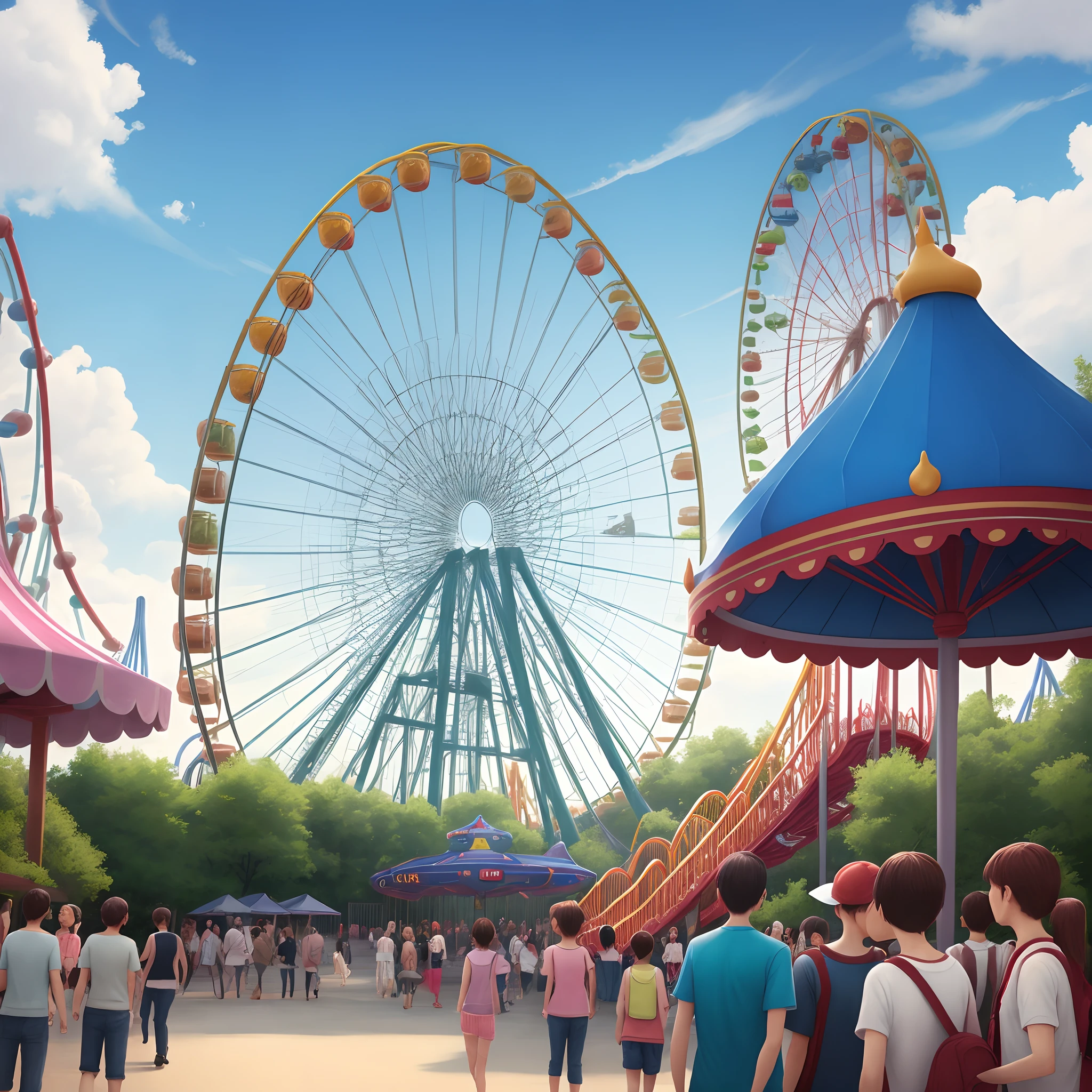 An amusement park