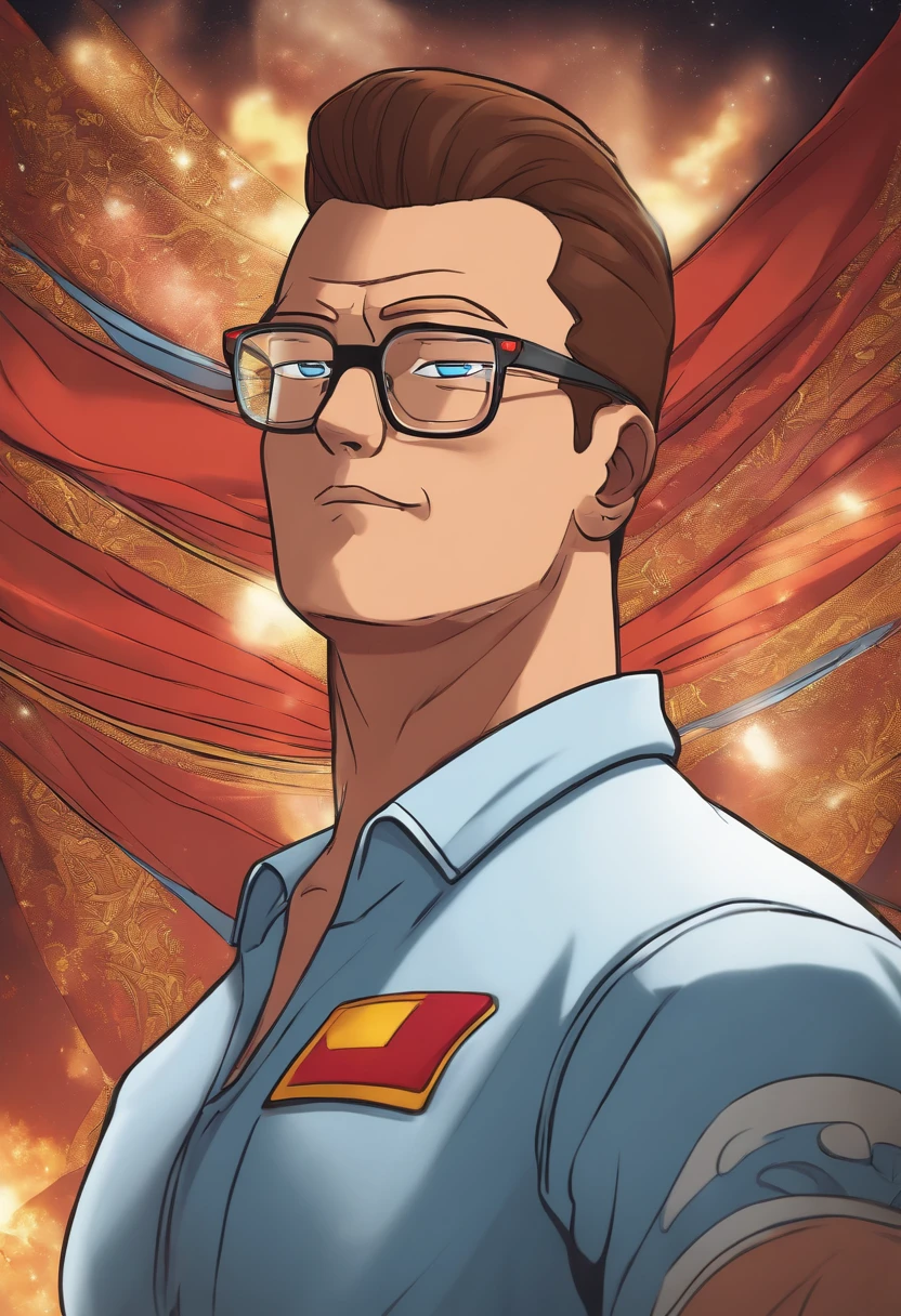 Hank Hill as a shonen anime protagonist