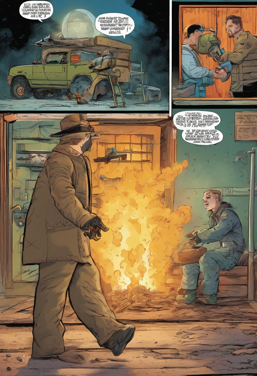American comedian Jason Voorhees walks in the direction of Freddy Kruguer in another vignette in which Freddy hides behind an oxygen tank shelf In another vignette Freddyes uses oxygen tanks as missiles and hits Jason