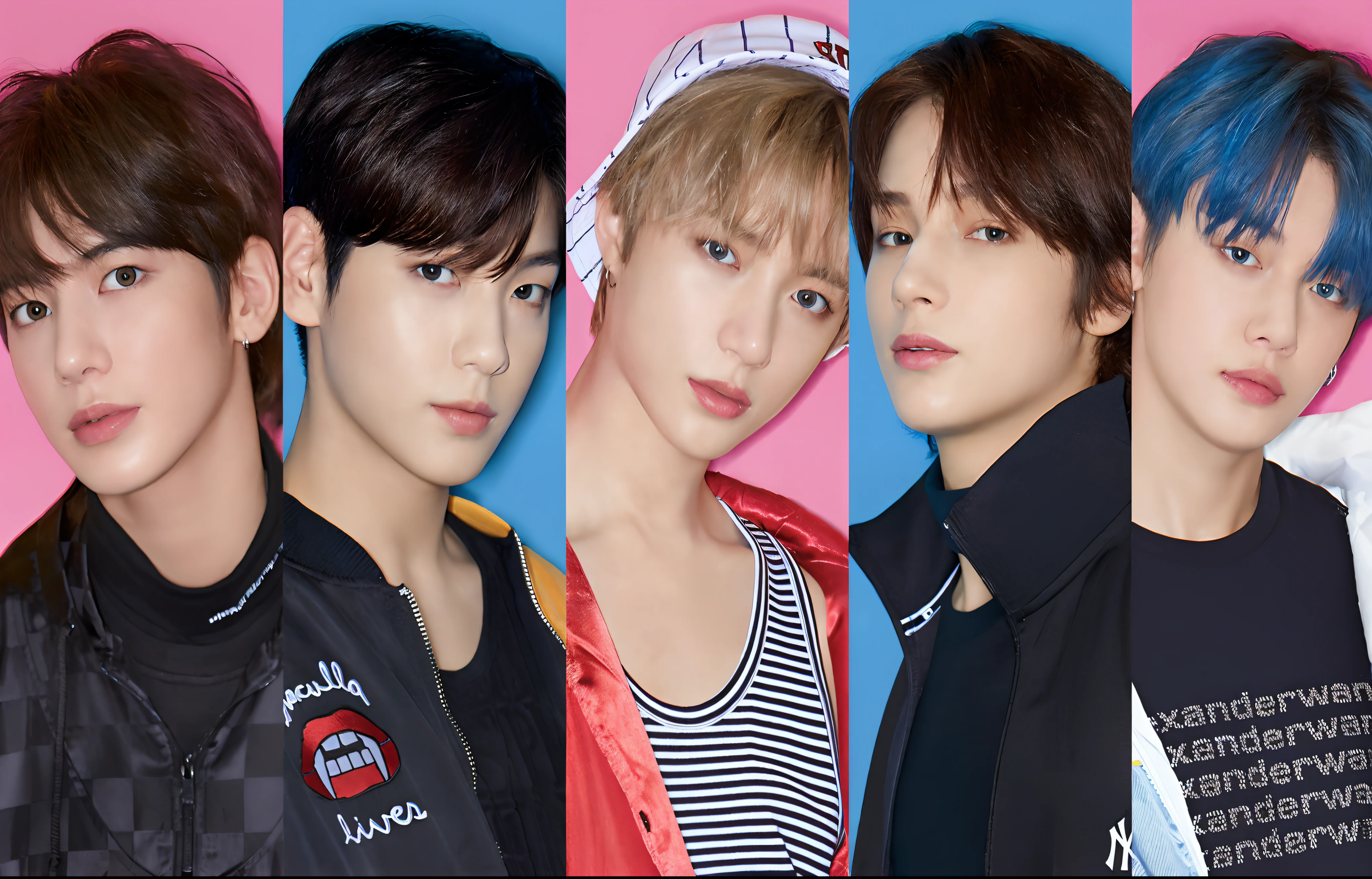 Stray kids as the one piece crew