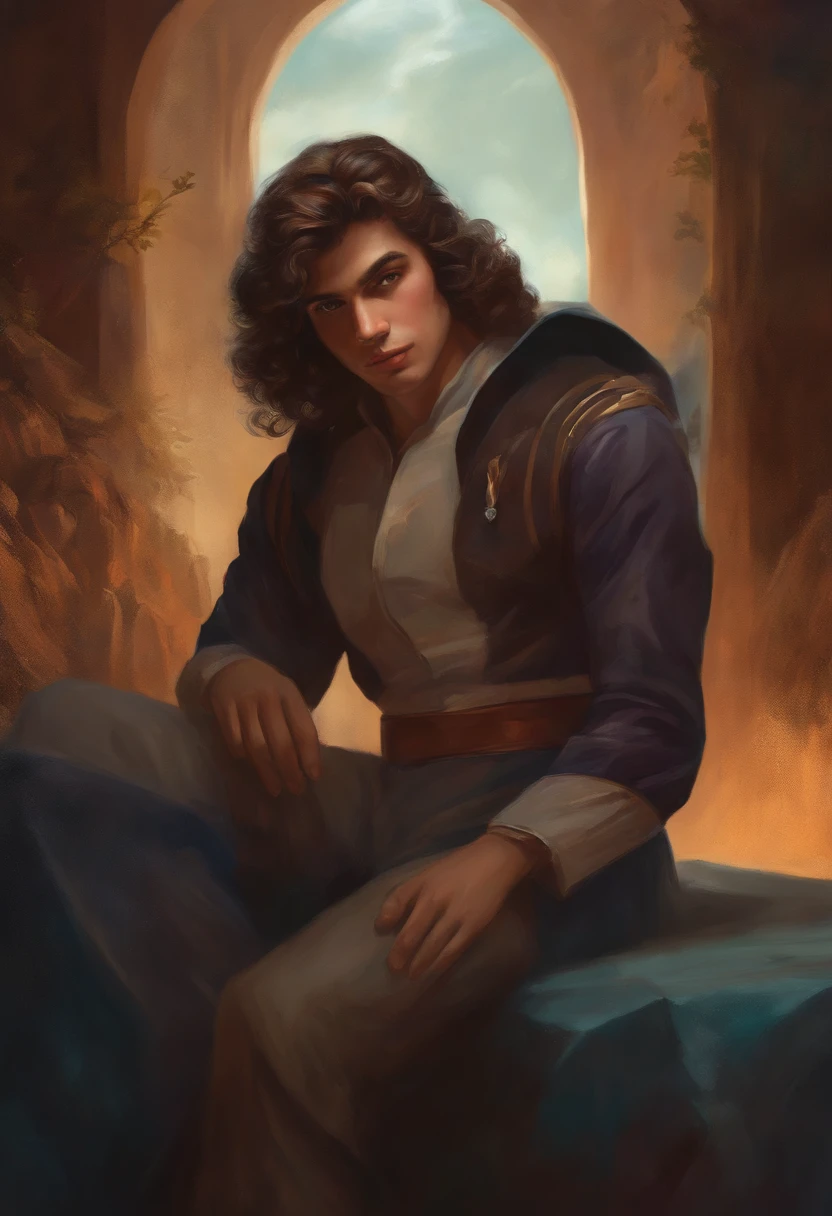 starsector, a portrait of a young man,