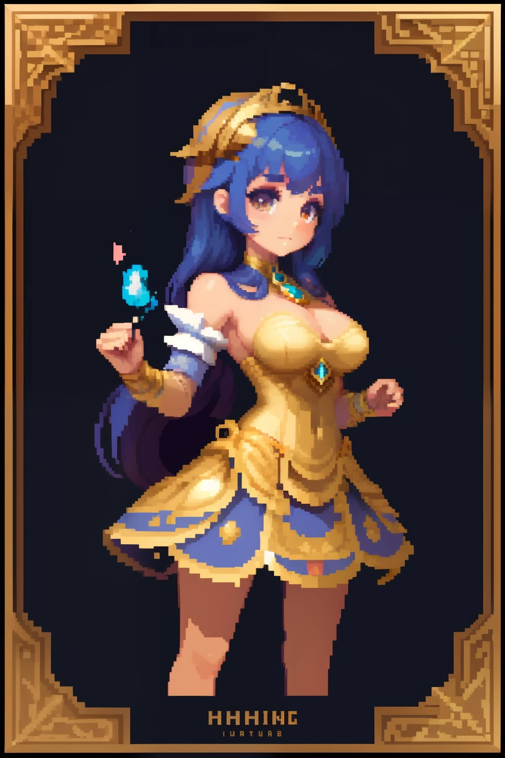((Obra maestra)), Calidad superior, (La mejor calidad), (Hight Delail) ,pixel-art, 1girl, cuerpo completo,pixelado,pixel girl