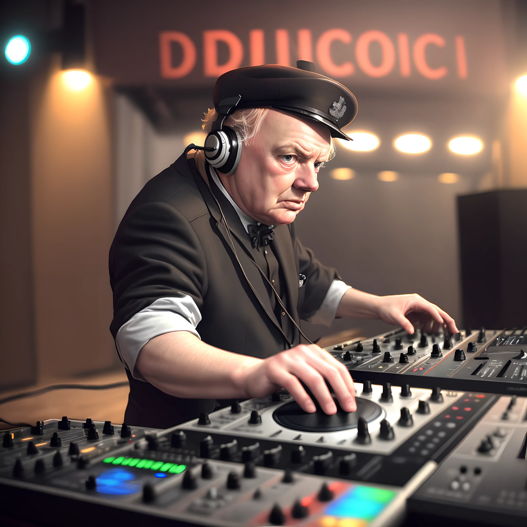 Winston Churchill DJ set