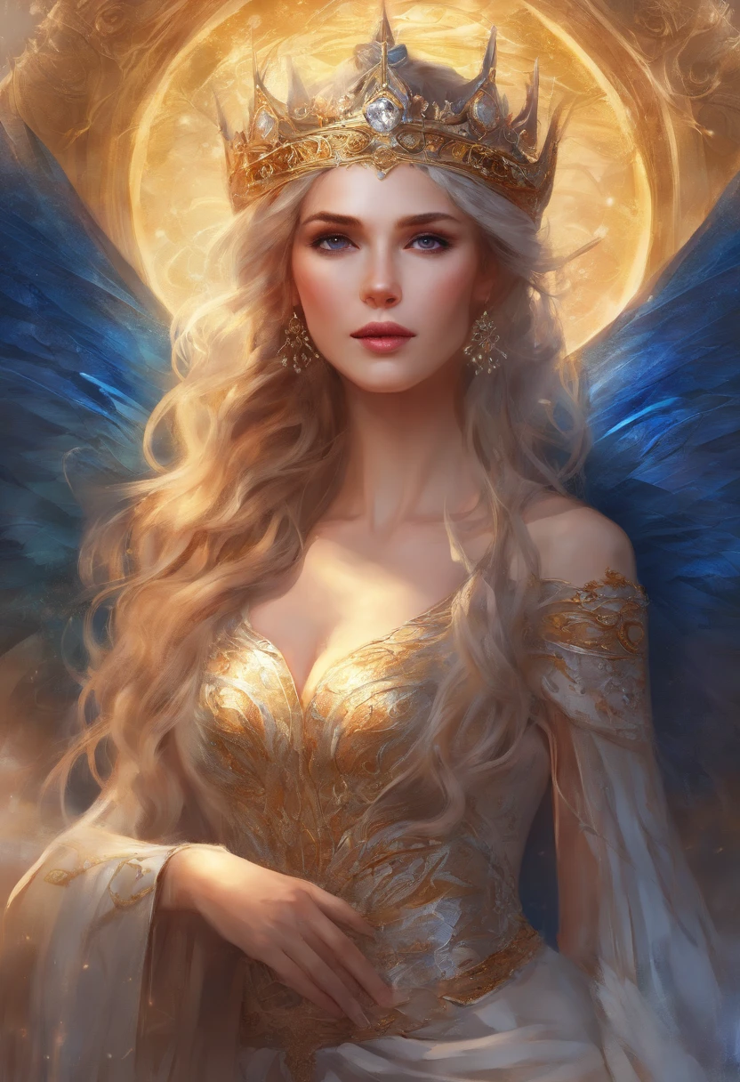 Masterpiece), Best quality, expressive eyes, Perfect face, 1 girl, only, Princess of ancient Ukraine, in bridal lingerie, 20 years old, medium breasts, Glamorous, seductive, well-built, Dark royal place, innocent, portrait, Cold light, frontal, Natural posture, Proportional body, Perfect body figure, epic, epic, myth, royal, Metallic light, regal, nobility, Sitting on the throne, legs open,