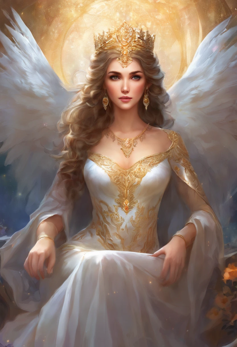 Masterpiece), Best quality, expressive eyes, Perfect face, 1 girl, only, Princess of ancient Ukraine, in bridal lingerie, 20 years old, medium breasts, Glamorous, seductive, well-built, Dark royal place, innocent, portrait, Cold light, frontal, Natural posture, Proportional body, Perfect body figure, epic, epic, myth, royal, Metallic light, regal, nobility, Sitting on the throne, legs open,