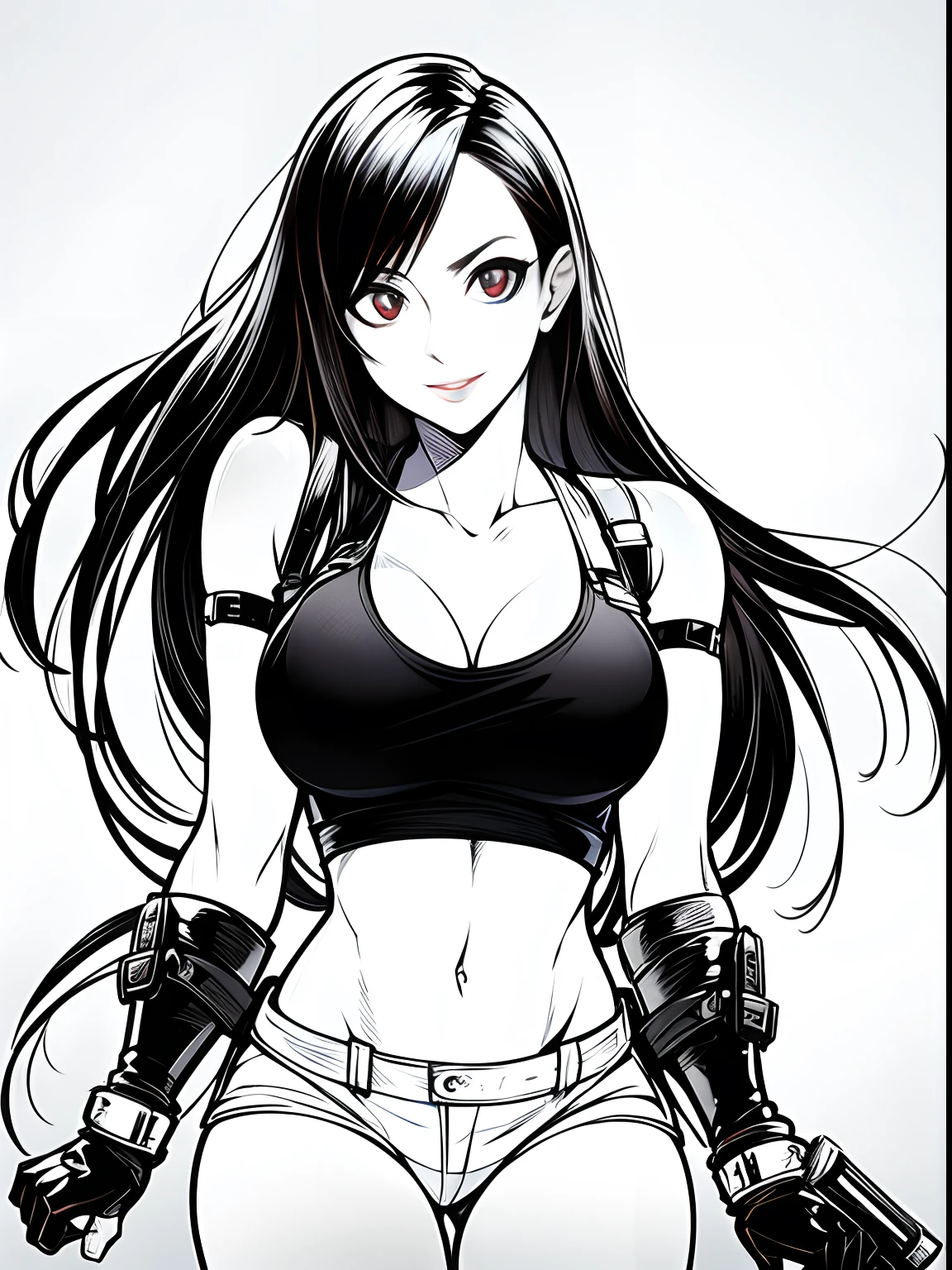 Tifa Lockhart Colorised