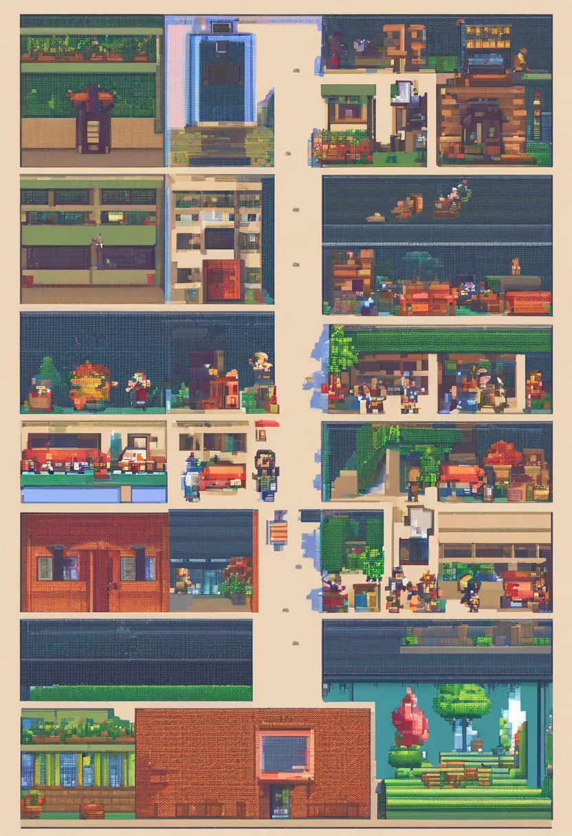 Scott Pillgrim, Pixel art Style