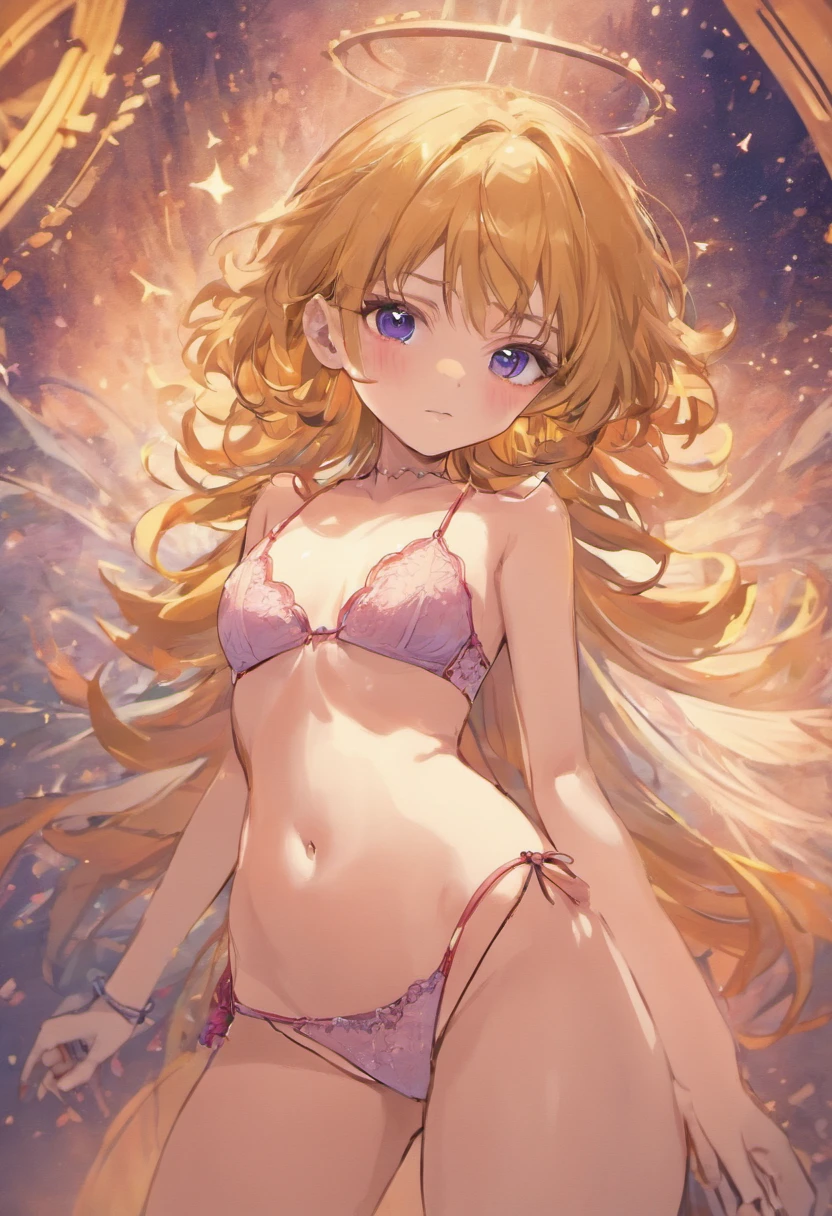 top-quality、masterpiece、hight resolution、Wuxi 1girl、Small bra、Lace panties、Super beautiful face、Super beautiful eyes、Super beautiful hair、