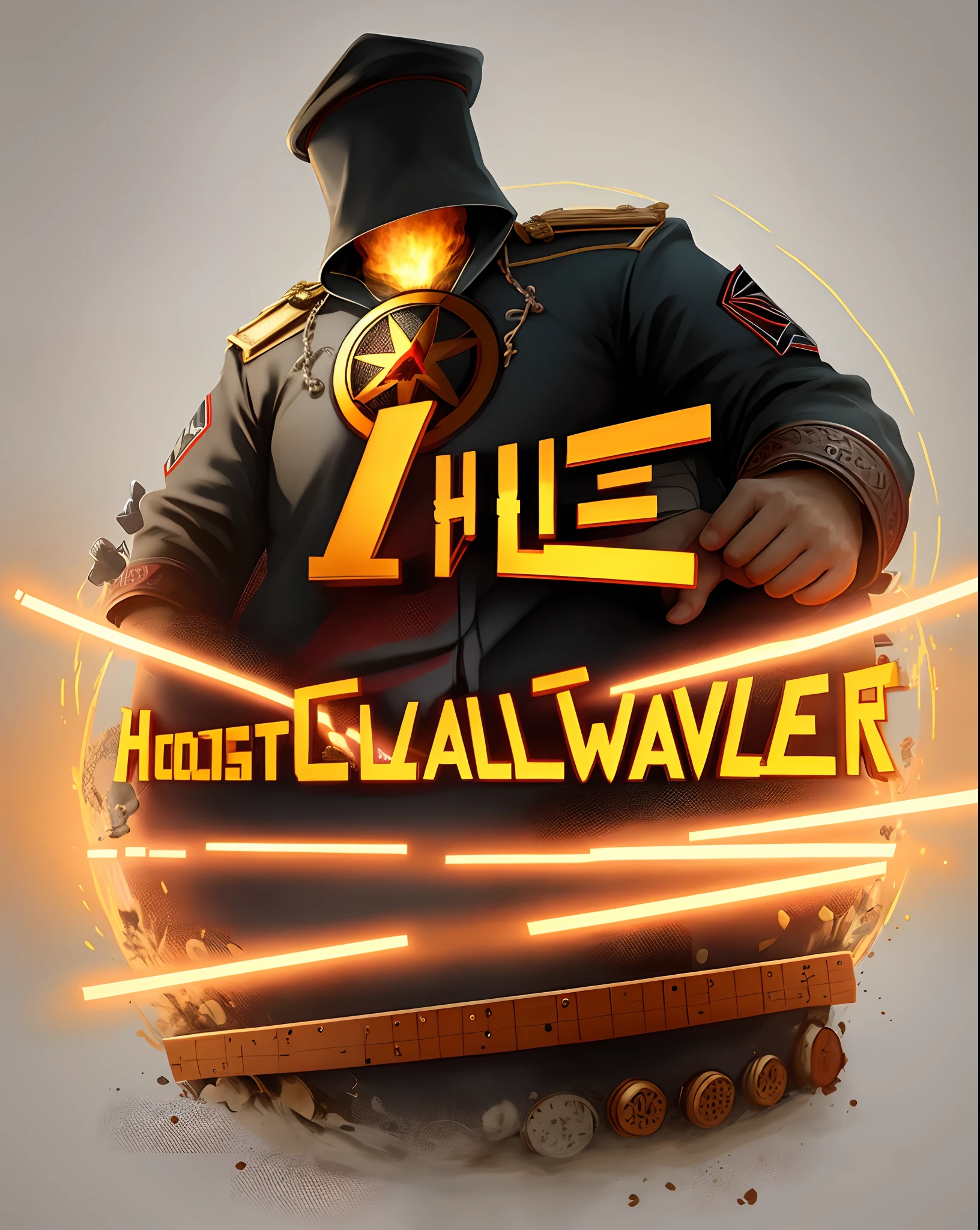 create a logo that says (HostileTakeover)