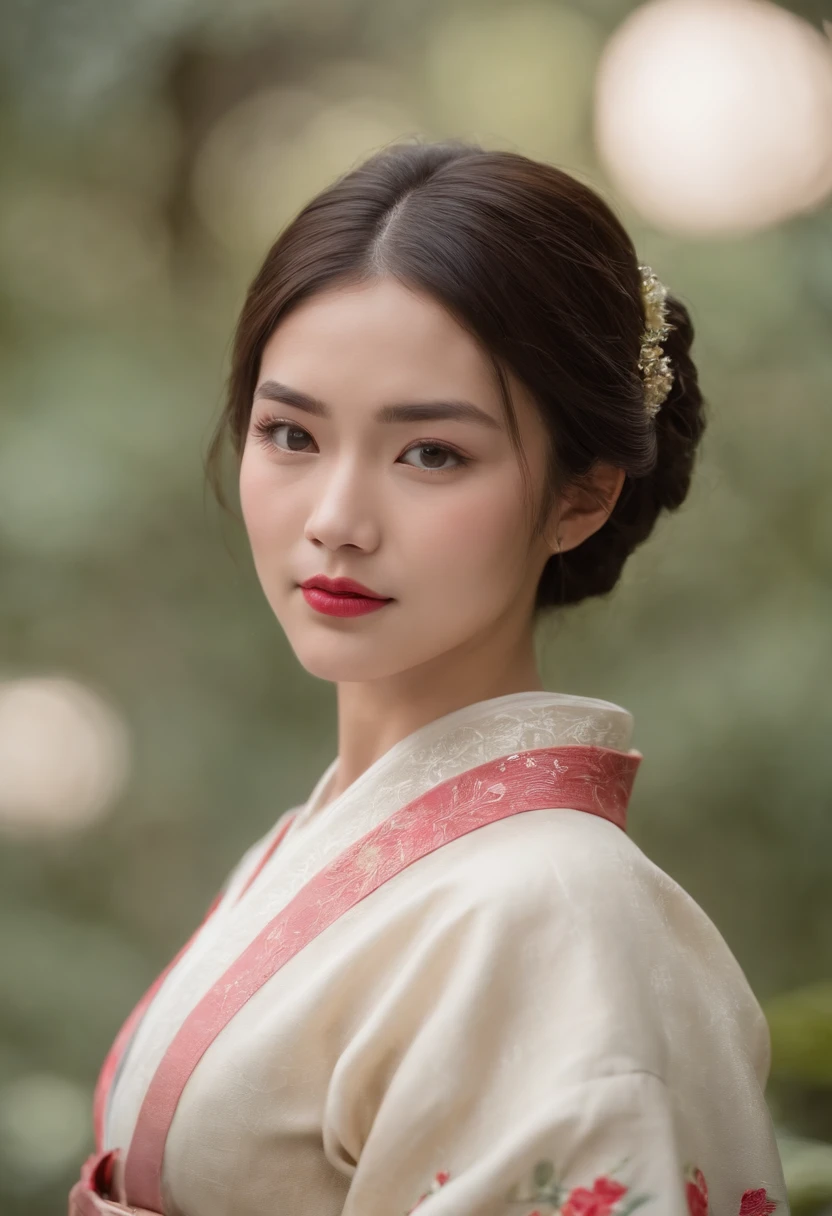(((uma ferida avermelhada profunda atravessa sua bochecha esquerda))) tez justa, mulher em torno de 19 anos, cabelos brancos naturais com as pontas do cabelo pretas olhos japonese lilazes distintos, vestindo kimono roxo xom detalhes dourados, slender and graceful, Beautiful, luz de velas em um ambiente de cultura japonesa, Ultra sharp focus, tiro realista, roupas femininas japonesa, cores frias (cicatriz:1.4)