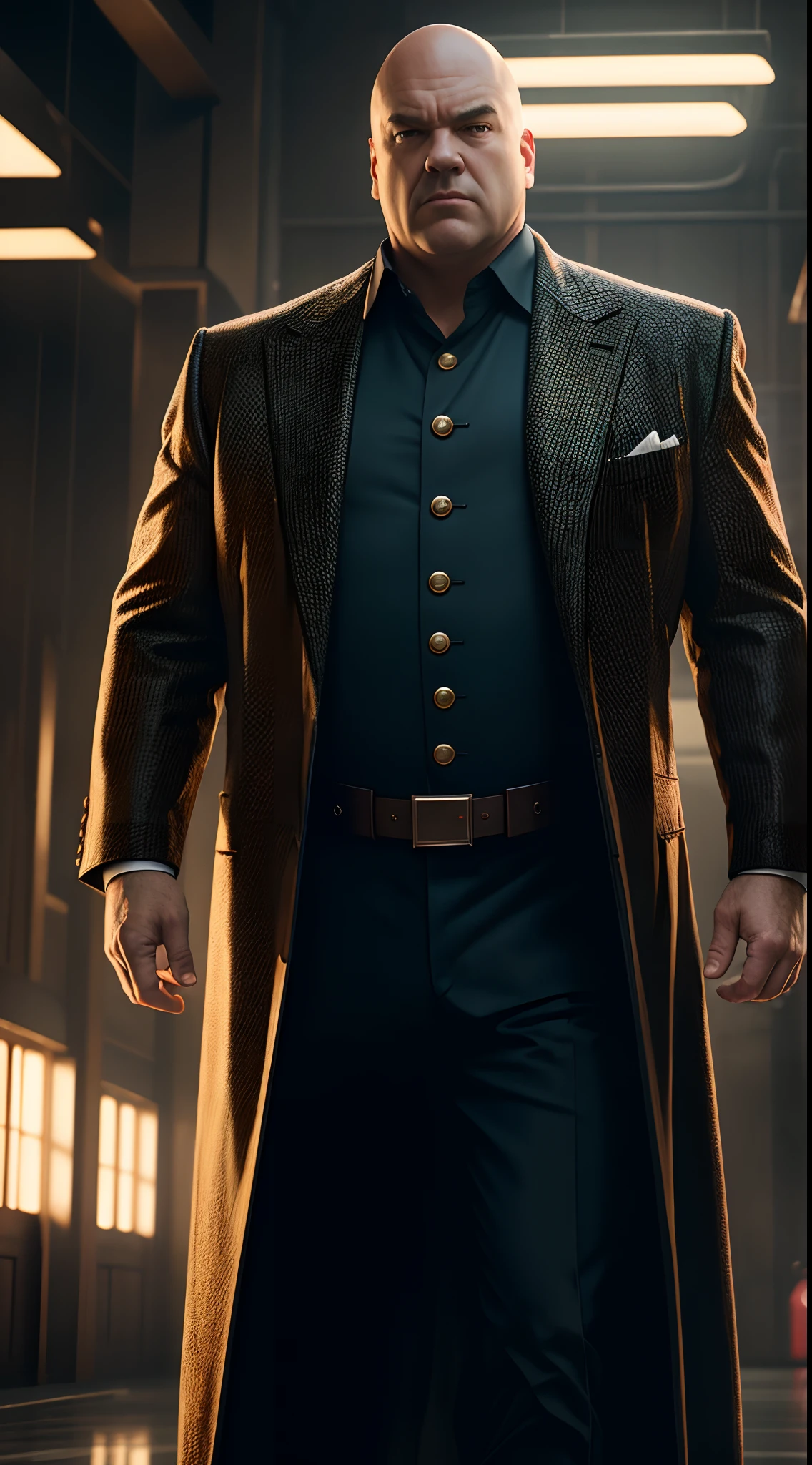 Kingpin Marvel, 35mm lens, photography, ultra details, HDR, UHD,8K