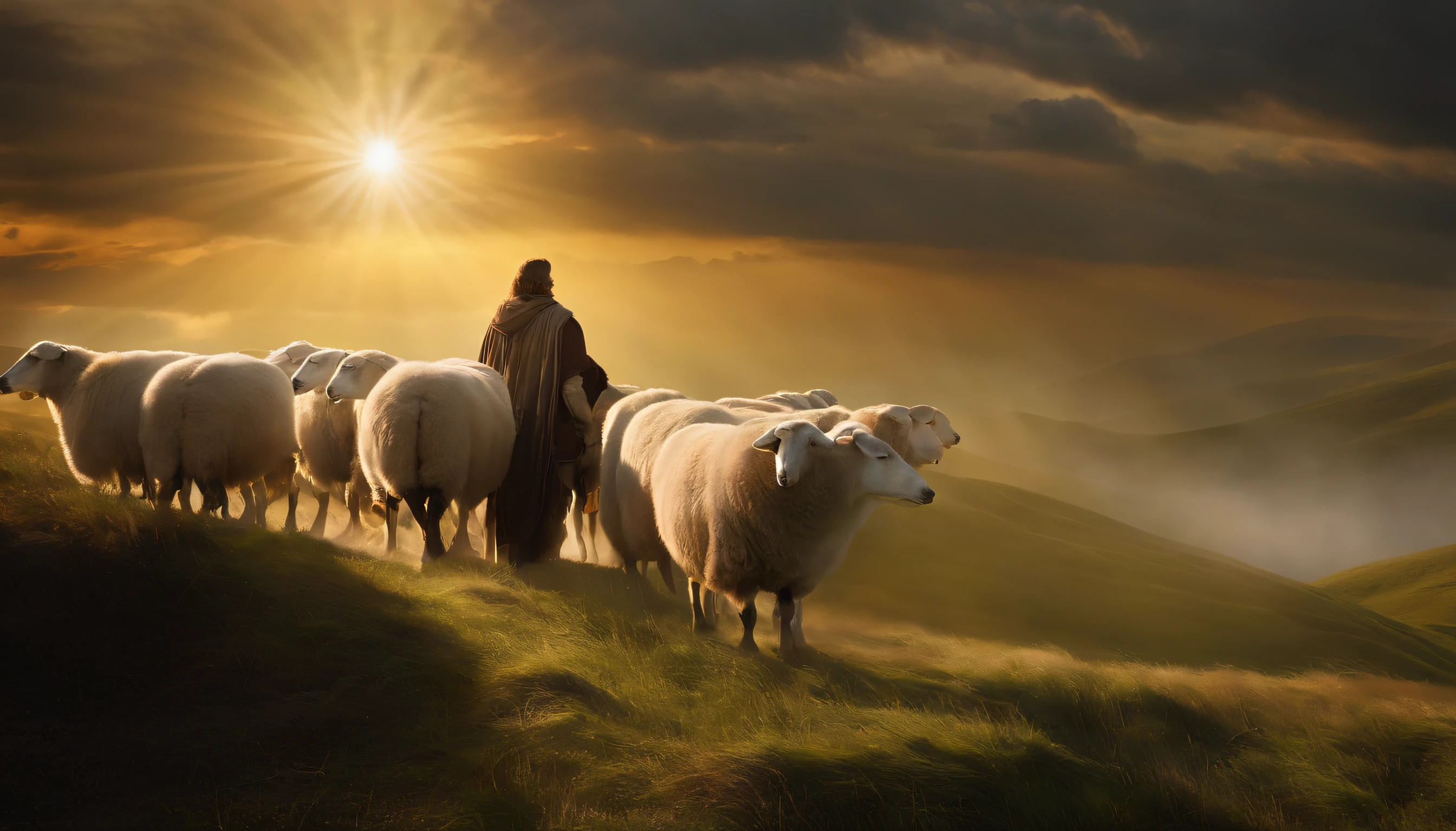 The Lord is my shepherd; I will lack nothing.