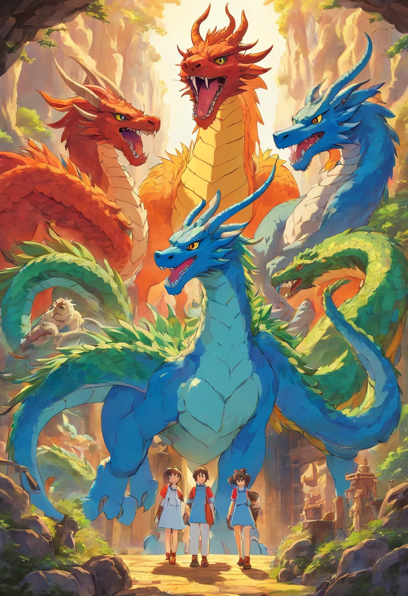 Five-headed tiamat