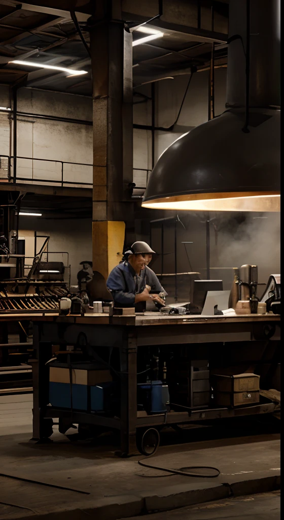 Industrial Revolution,  Maquinas A vapor, trabalhadores