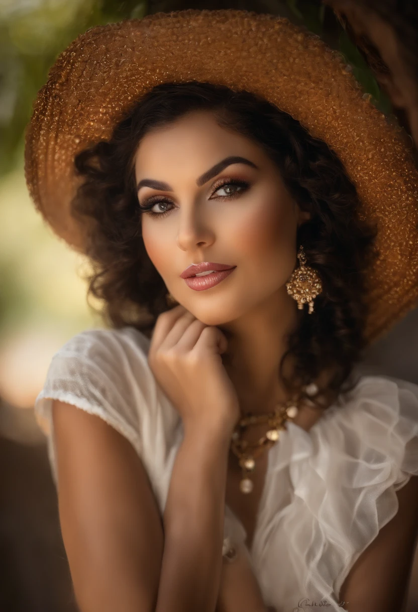 (melhor qualidade,Alto),(Realistic,fotorrealista:1.37),(retrato),(medium:1.2),ultra-detalhado,foco nítido,profissional,studio lighting,vivid colors,Bokeh,belos olhos detalhados,Detailed Lips ,cintura fina, My first topic is::cintura fina nua