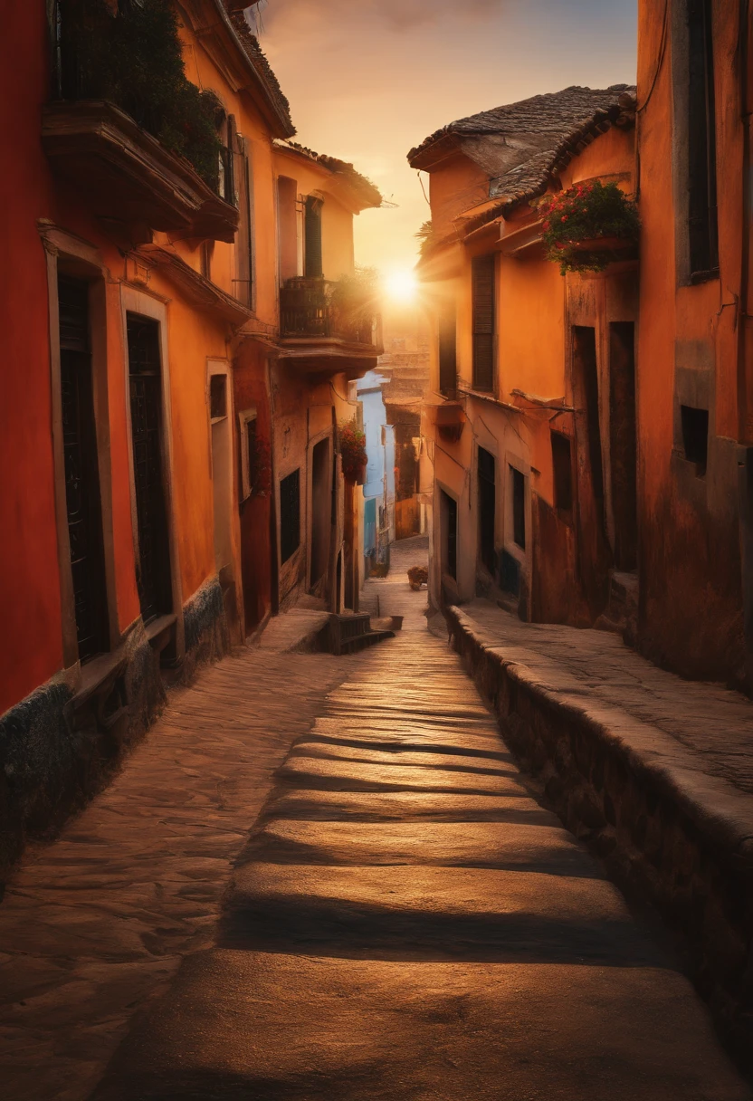 Uma imagem de uma trilha de caminhada com altos e baixos, simbolizando uma jornada da vida com desafios e conquistas. imagem ultra realista.