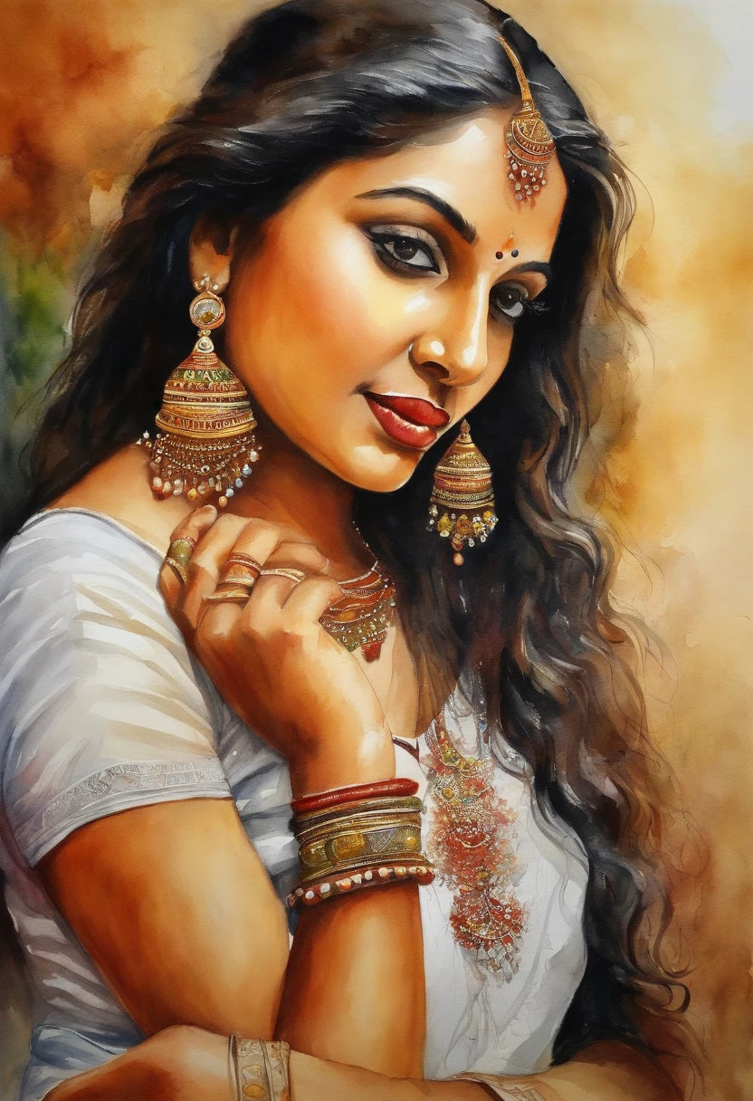 Pretty young women Tamilarasi