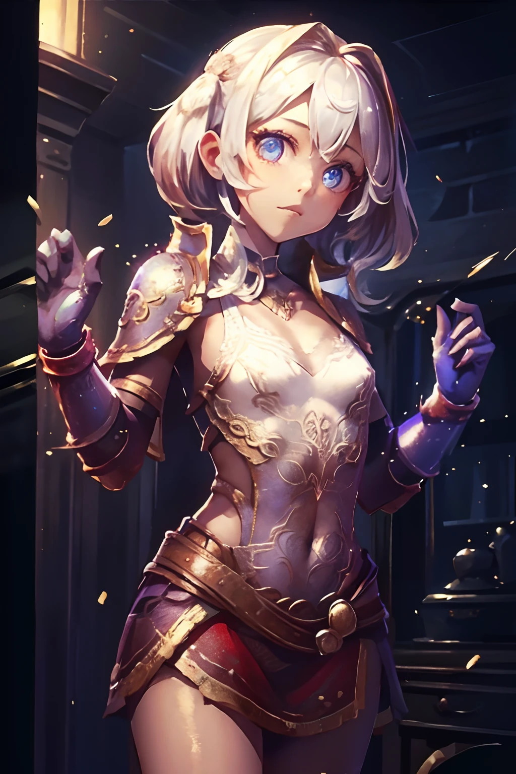 1girl,Chest_Armors