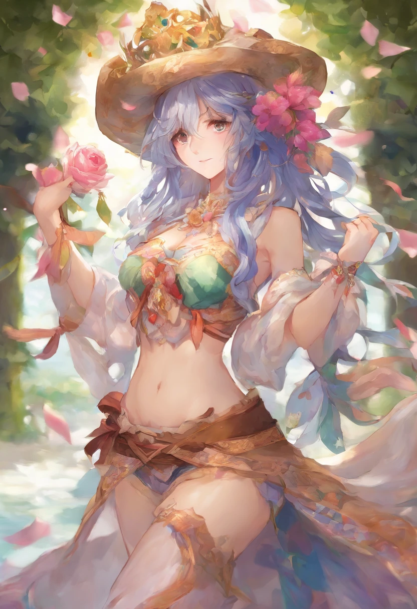 barechested a beauty girl 独奏