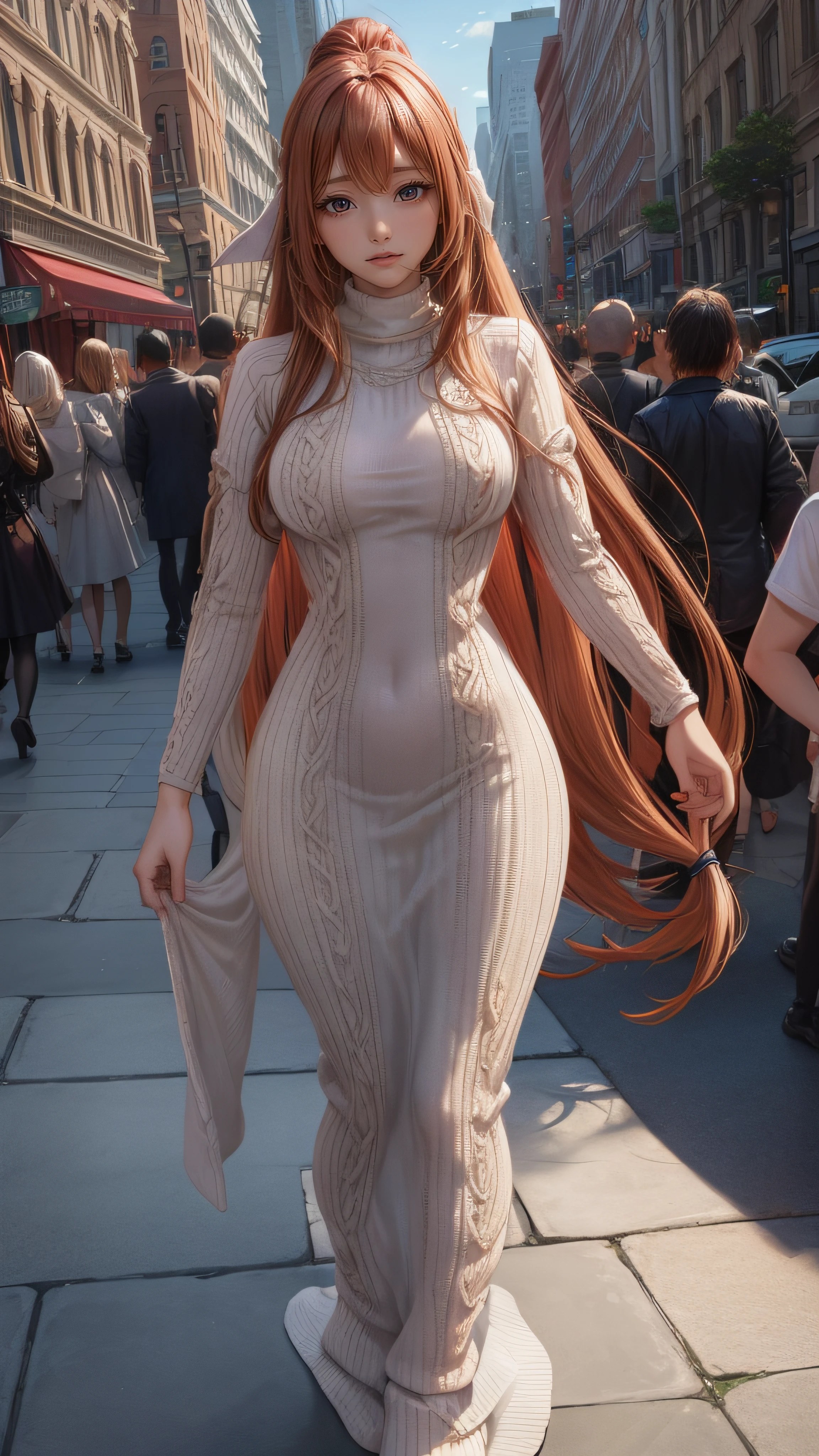 (Best quality,masterpiece,ultra detailed,8K,RAW photo,realistic,high resolution:1.2),Japanese,10 generations,(voluptuous:1.4),evil grin, break,(absurdly straight long hair:1.4),(nude:1.4),(long breasts:1.4),break,(saging breasts:1.4),break,(gigantic areola:1.4 ),middle part,silky hair,voluminous hair,break,(((full body))),break,fair skin,break, (gigantic breasts:1.4), shiny_hair, (blunt bangs:1.4), (((absurdly straight long hair))),(absurdly long hair:1.4),(heart hands),super ultra long hair,middle part,silky hair,spread my legs,(A woman standing on the street in Ginza, In front of department store, Bright sunshine in Tokyo city,Tokyo, Japan), (((((huge pubic hair))))),front view,front face,high-heels,Long hair that reaches the ground,Hair dragging on the ground,4 meters of long hair,voluminous long hair,Long hair down to the feet,Long hair covering the body,long hair that spreads,beautiful long hair,Amazingly long hair,Hair that spreads out to the side,Hair so long it buries the body,Long hair dragging,Hair with a large amount,Thick and long hair,Ridiculously long hair,Hair like Rapunzel,Hair covers arms,Hair covers the body,5 meters of long hair,Very large amount of hair,Blonde Hair,(((dildo under panties))), sexy pink panties