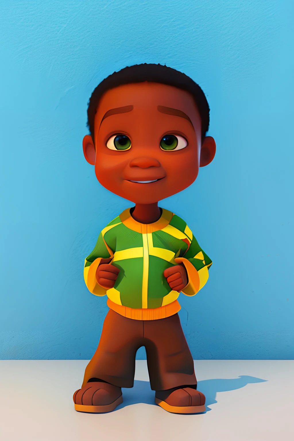 African  Disney Pixar 3D Cartoon